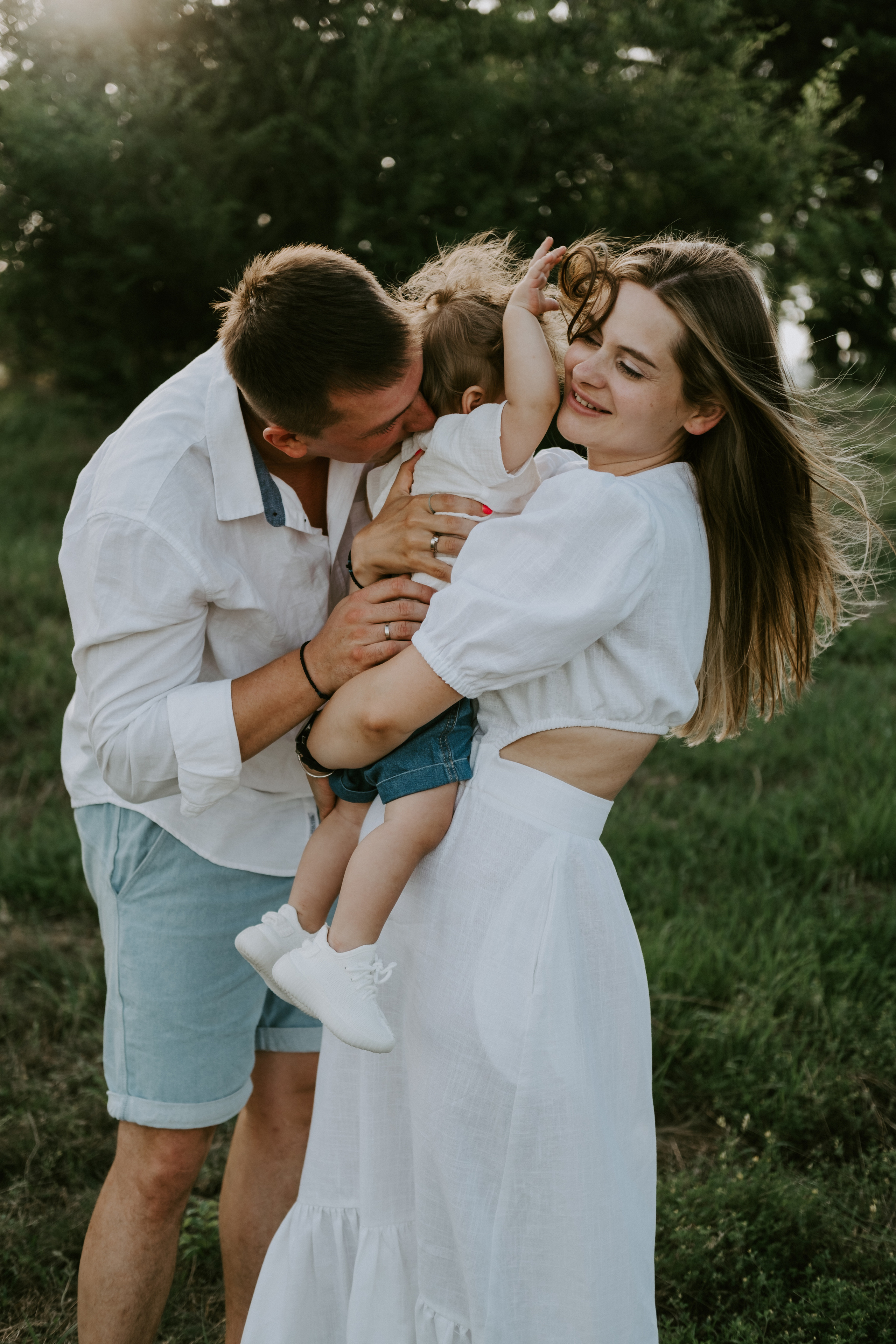 Семейная фотосессия на природе. Семейный фотограф в Москве Кристина Маркос