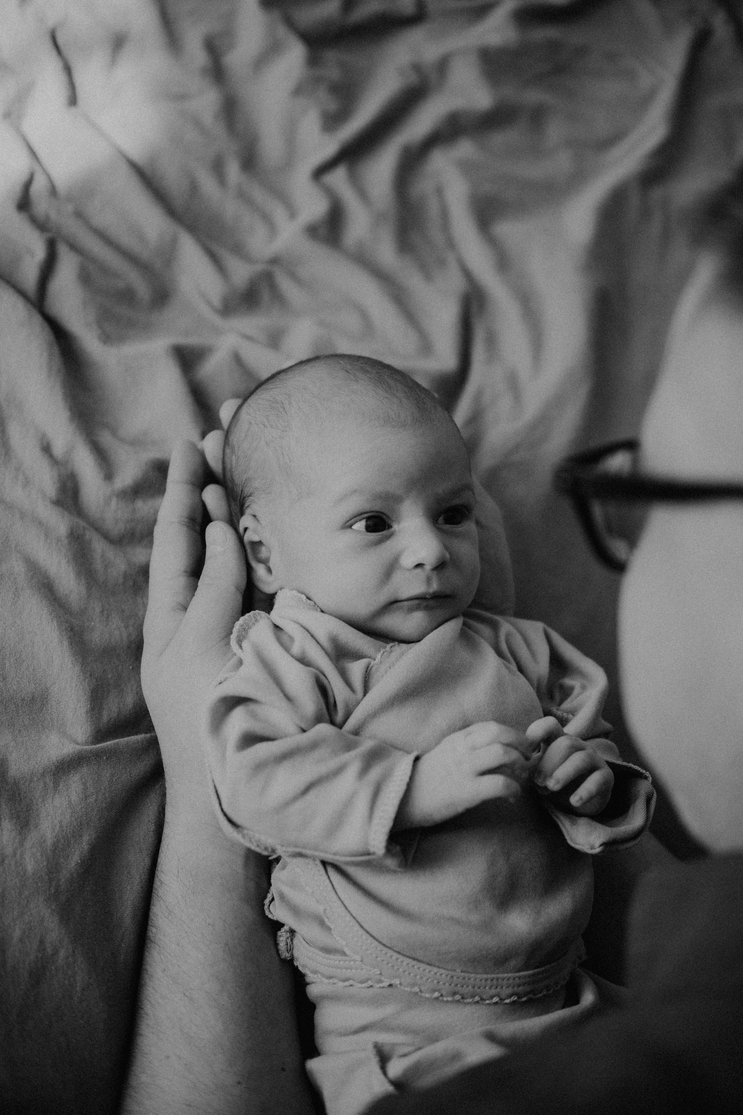 Домашняя фотосессия с новорожденным. Семейный фотограф в Москве Кристина Маркос