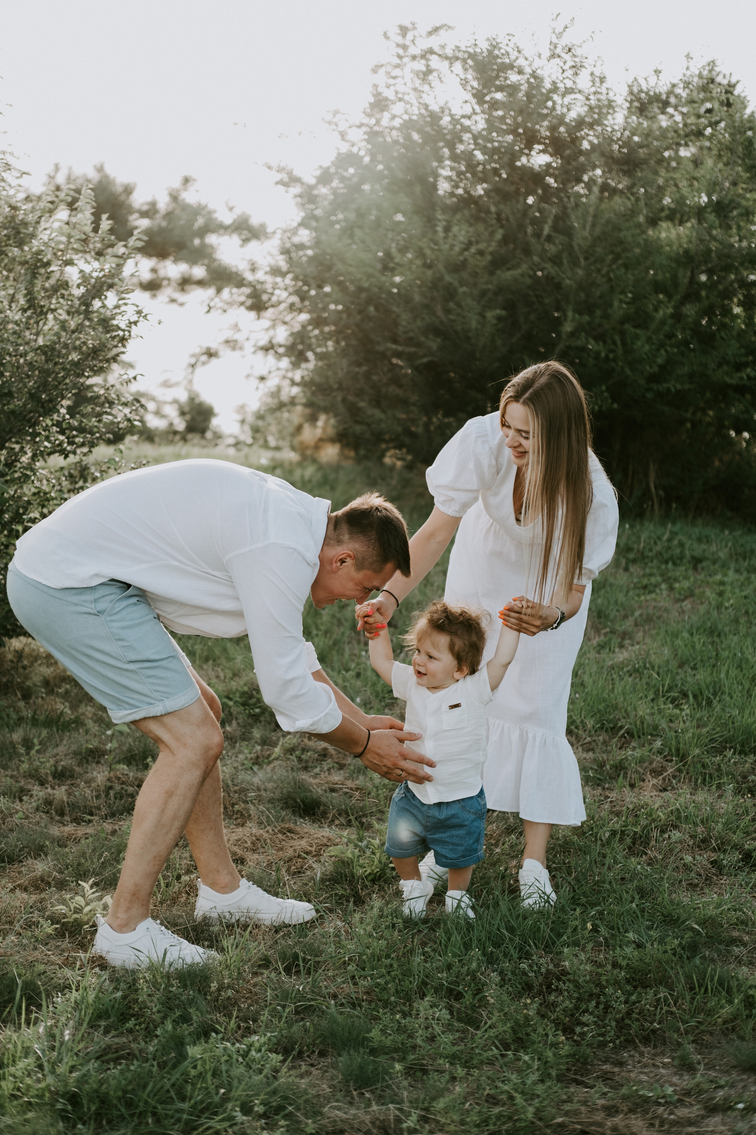 Семейная фотосессия на природе. Семейный фотограф в Москве Кристина Маркос