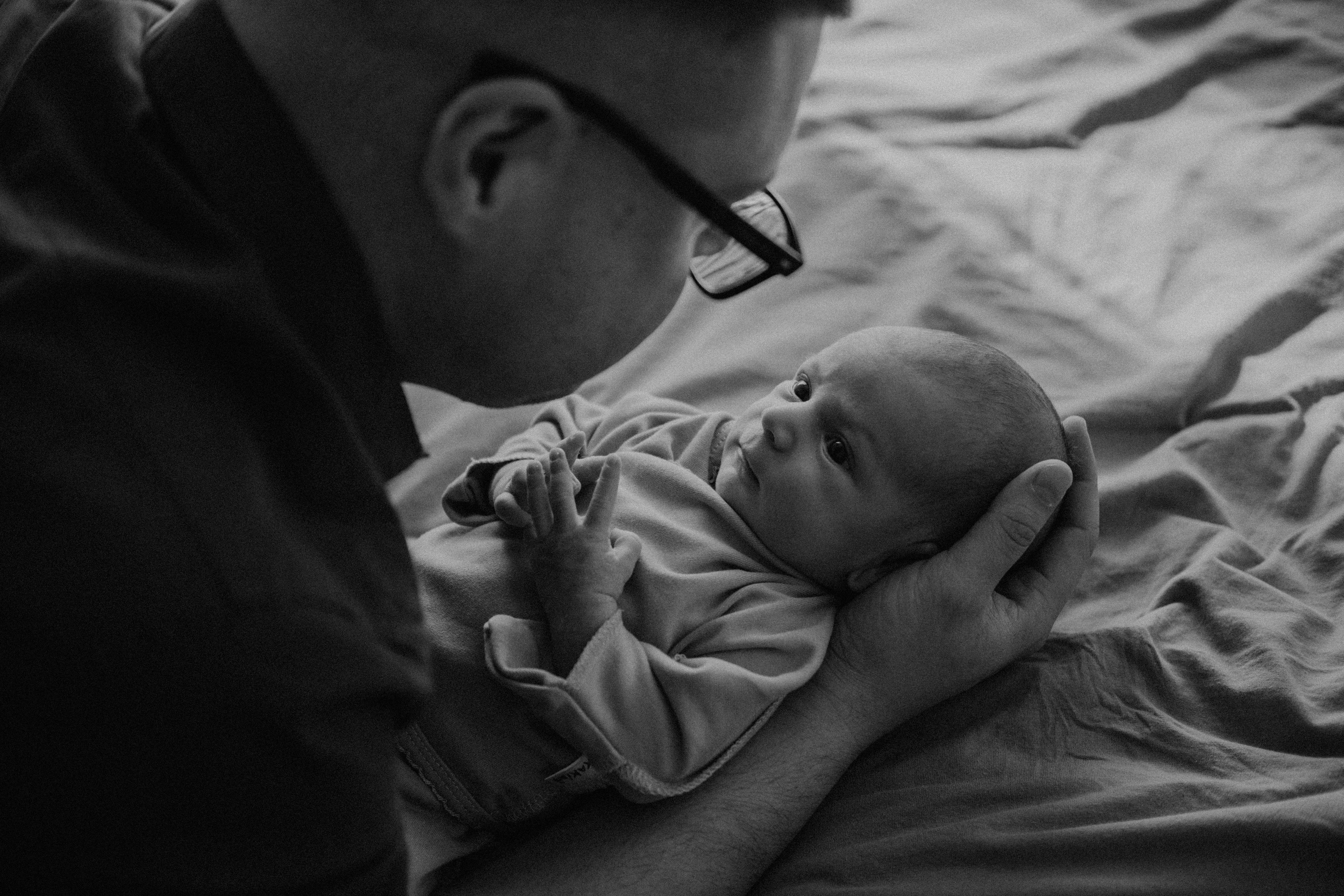 Домашняя фотосессия с новорожденным. Семейный фотограф в Москве Кристина Маркос