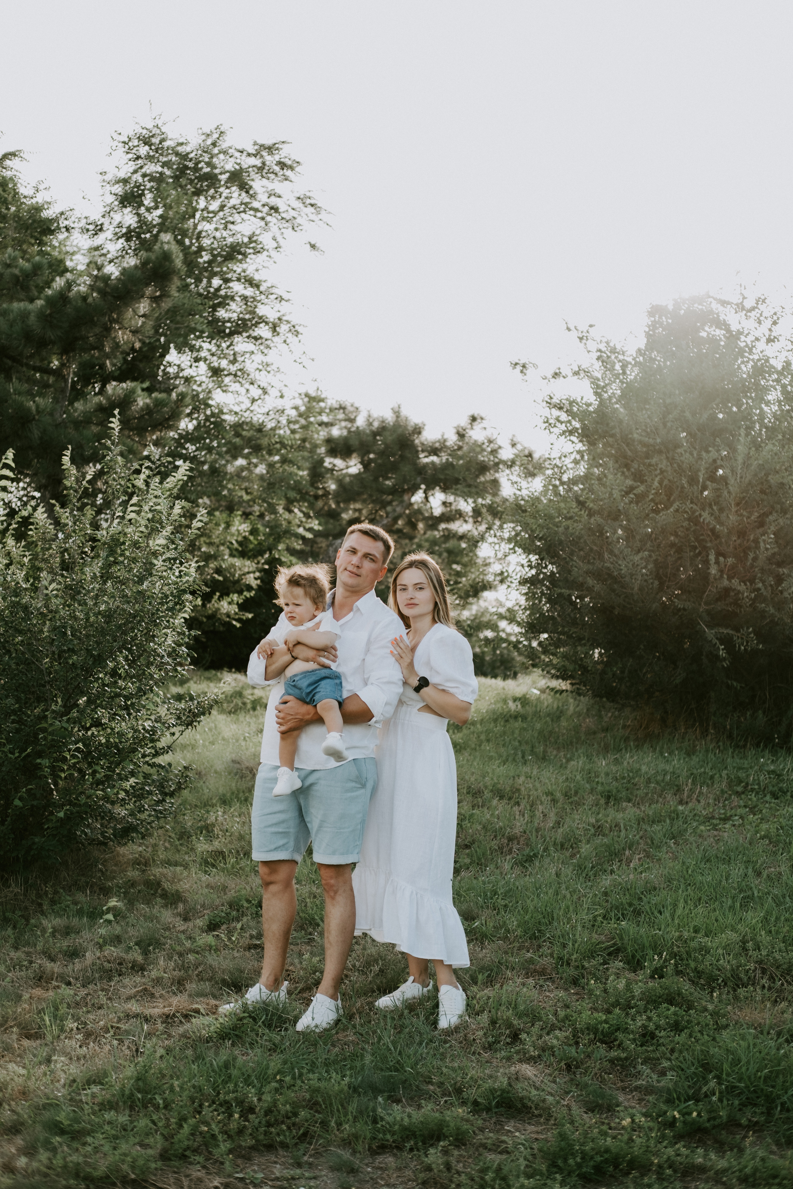 Семейная фотосессия на природе. Семейный фотограф в Москве Кристина Маркос