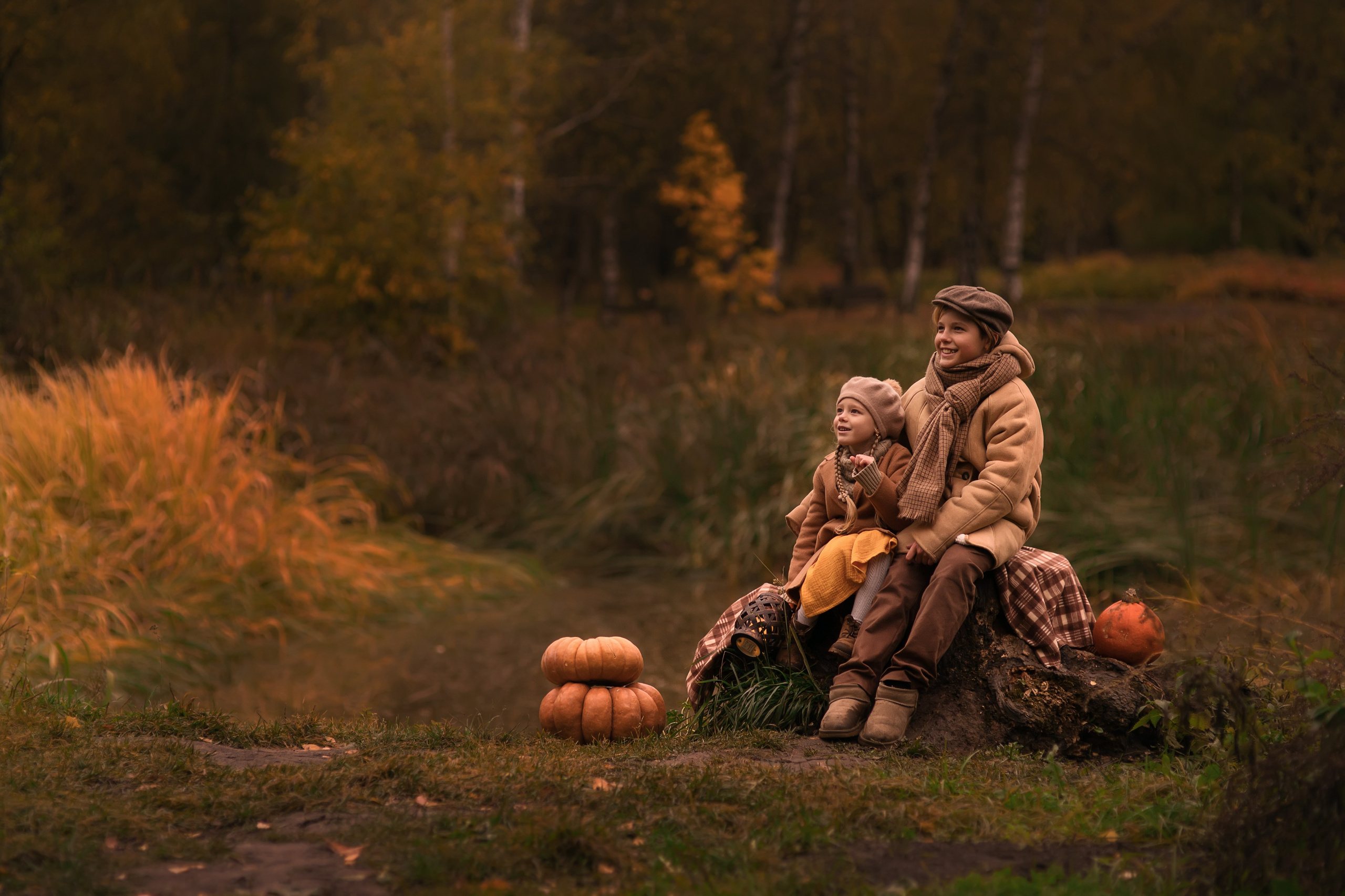 Осенние фотографии. Семейный и женский фотограф в Москве Ирина Романова