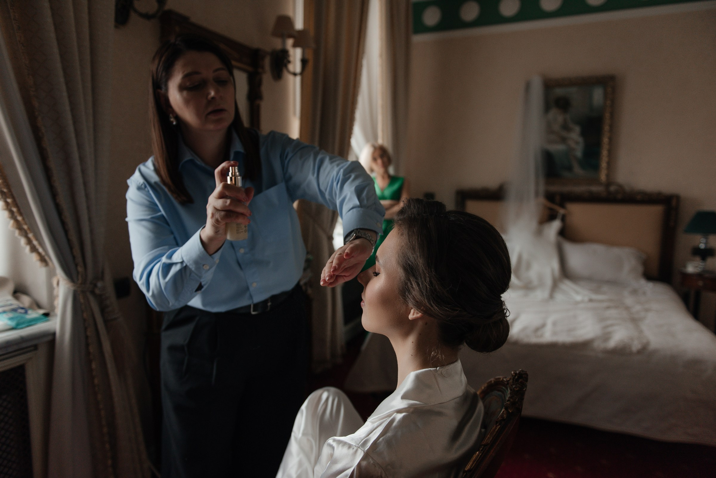 сборы невесты в отеле талион