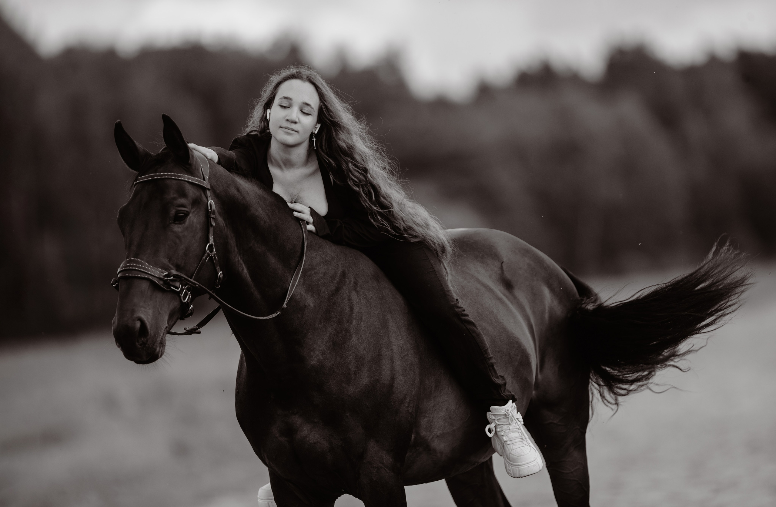 Светлана, Анна и Фрерих. Фотограф-анималист Ксендзова Кристина