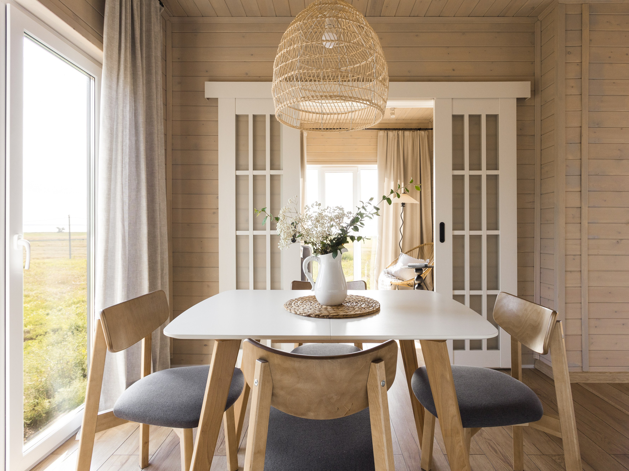 Дачный домик. Интерьерный фотограф в Новосибирске