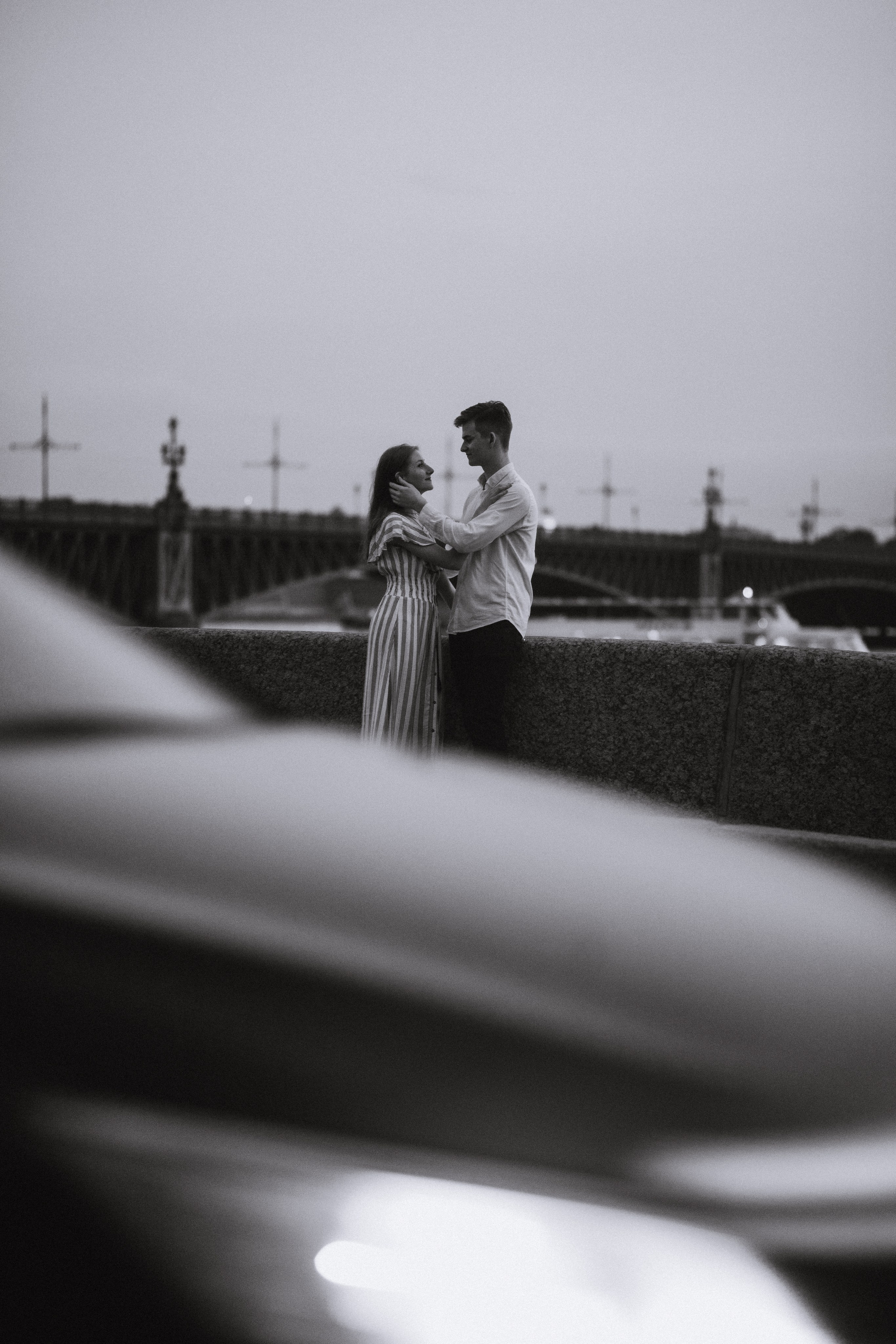 Artem & Tanya. Raised bridges. Портретный и концептуальный фотограф в Санкт-Петербурге Роман Башкиров