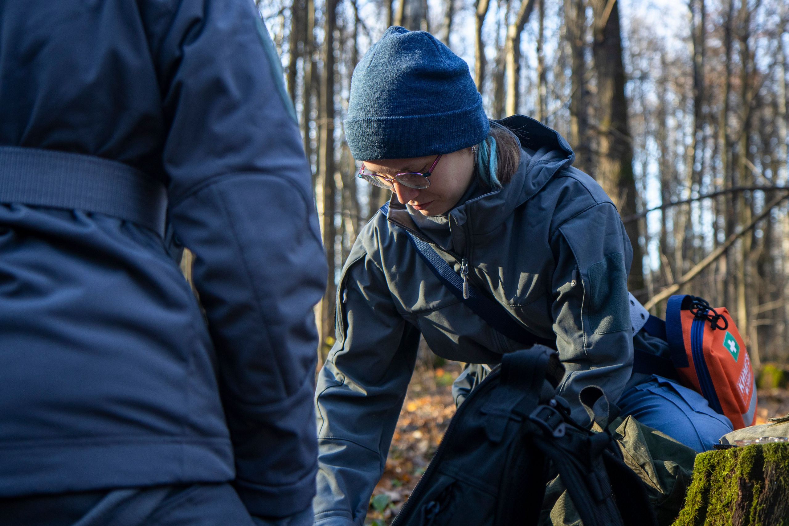 Учения по ориентации в лесу. Фотограф Давыдова Дарья | Xsae_ph