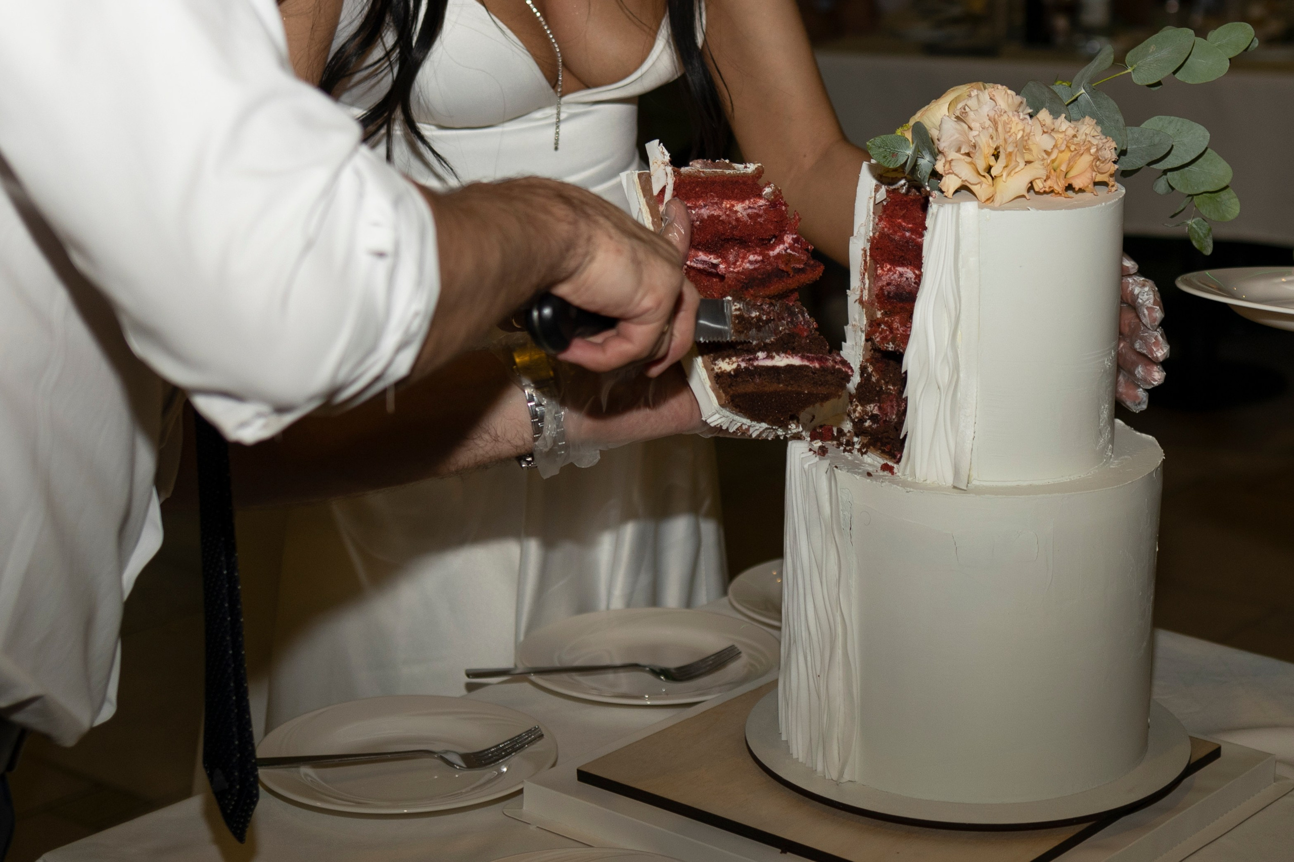 Репортаж свадебного вечера. Свадебный фотограф Александра Попова