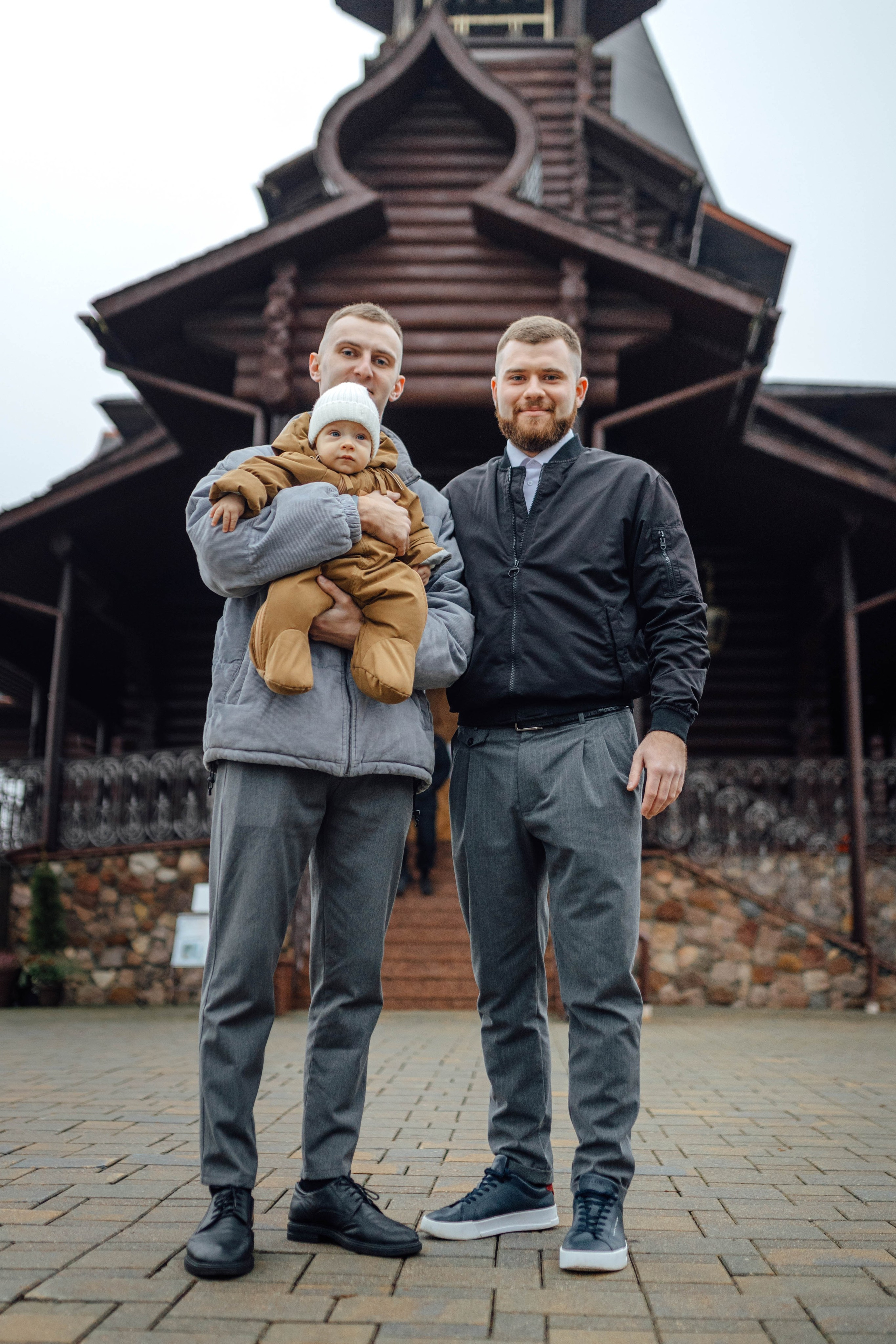 Крещение Демида, храм Святой Троицы, декабрь 2025