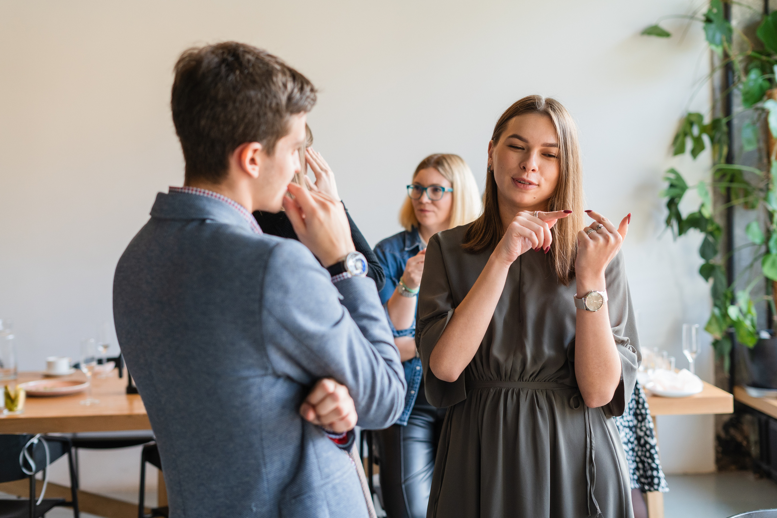 Корпоратив Teach Me English. Портретный фотограф в Москве и Санкт-Петербурге Арина Чех