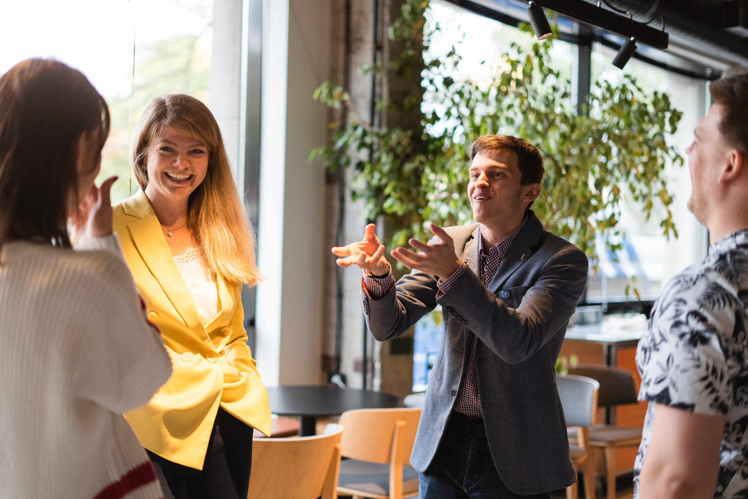 Корпоратив Teach Me English. Портретный фотограф в Москве и Санкт-Петербурге Арина Чех