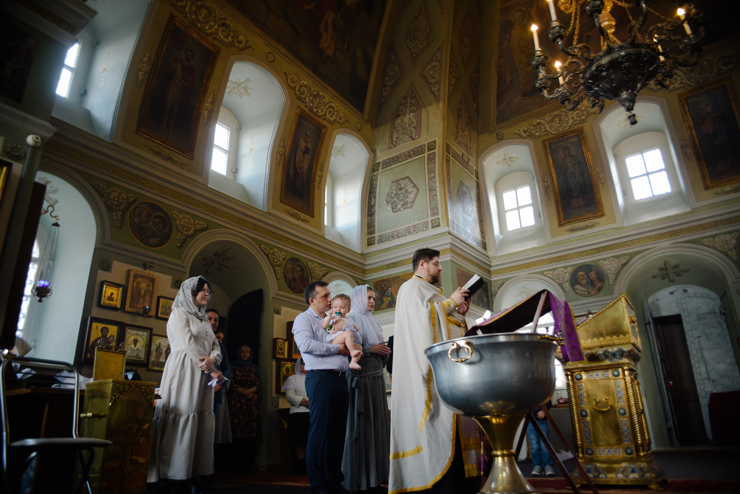 Крещение Алексея. Фотограф Лола Волна, город Москва