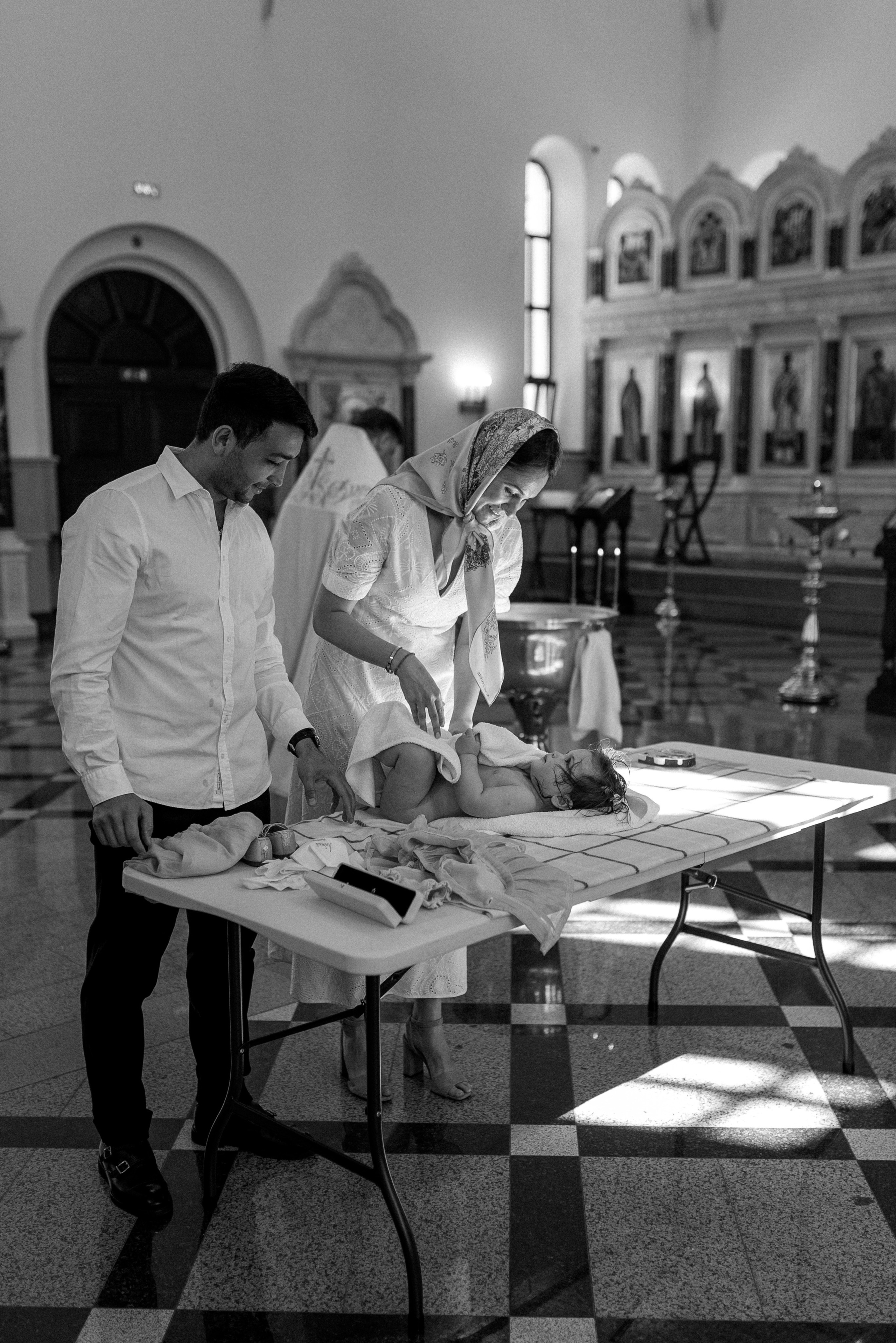 Таинство Крещения Лали. Семейный фотограф в Москве Екатерина Север