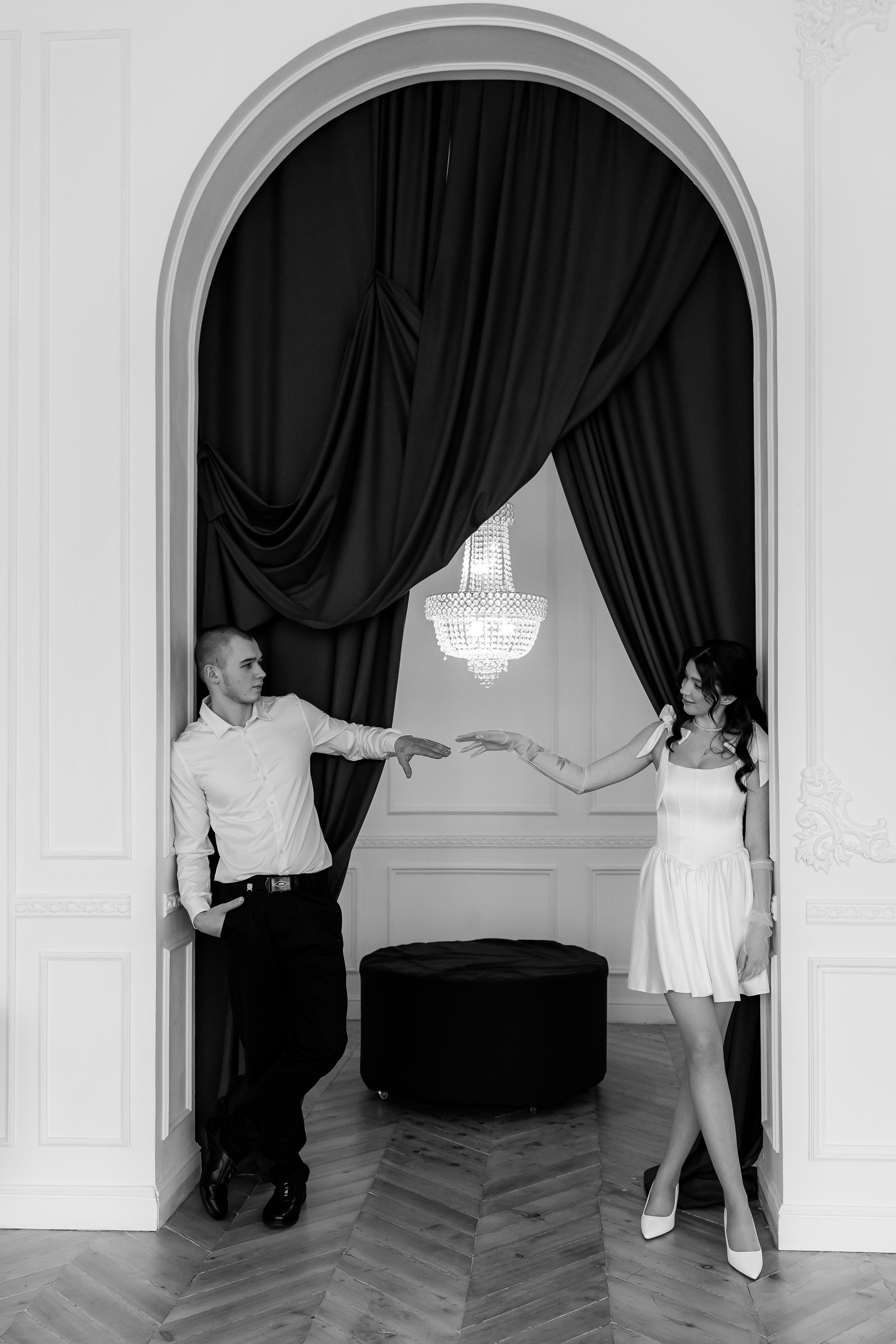 Свадебная фотосессия в студии. Фотограф в Новосибирске Екатерина Васильева