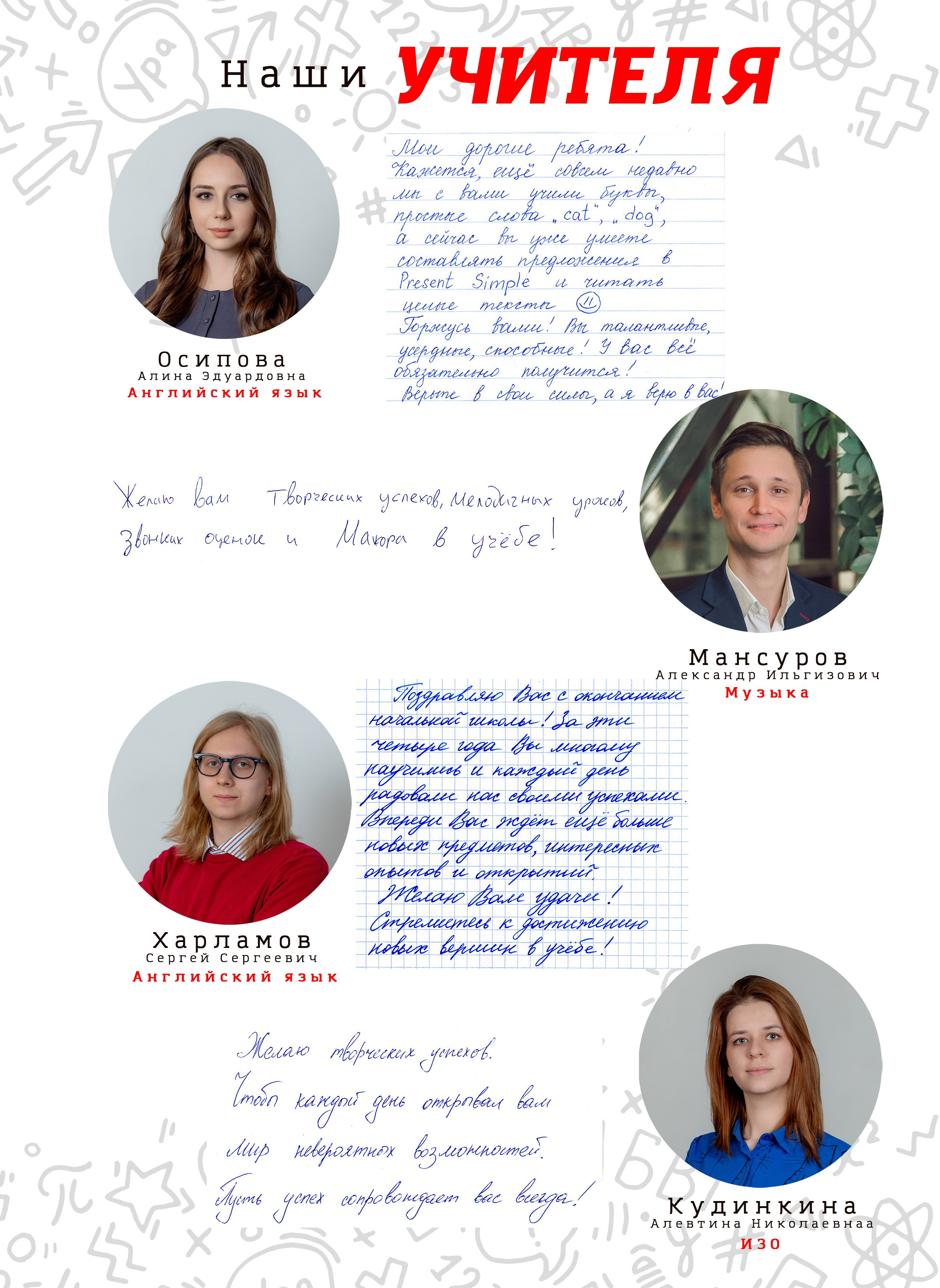 Многостраничный альбом для 4 класса. Фотограф и режиссер Московко Екатерина