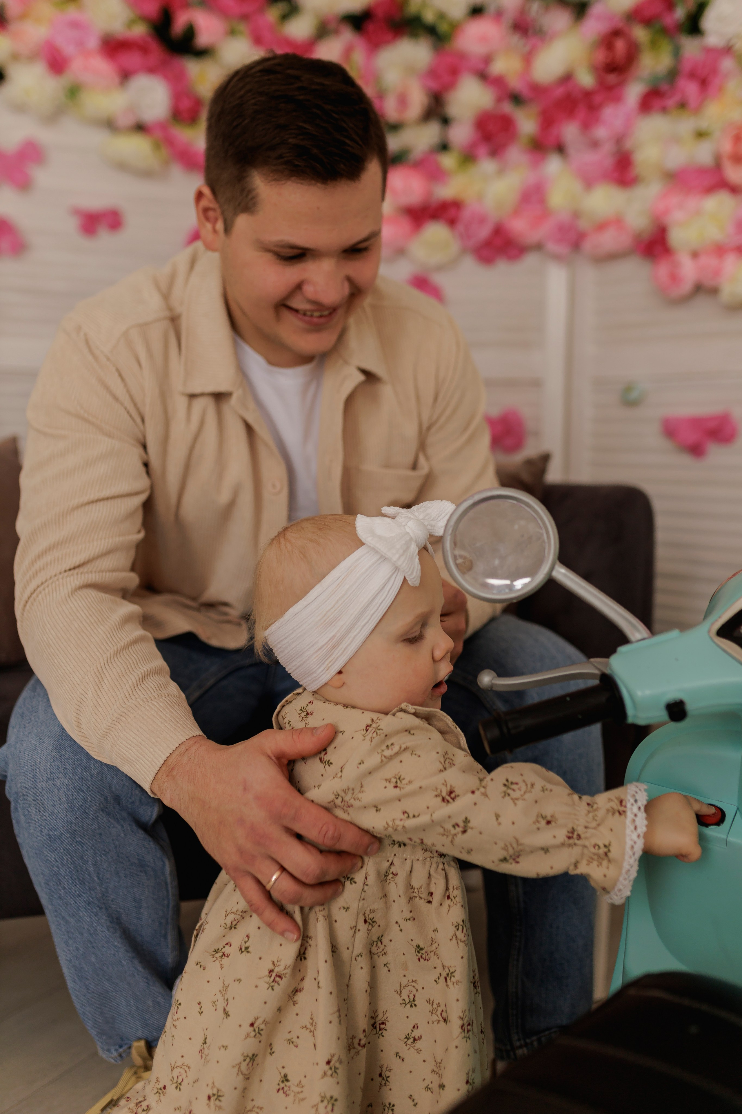 Сьемка годика для Анечки. Семейный и детский фотограф в Рязани Васюгова Мария