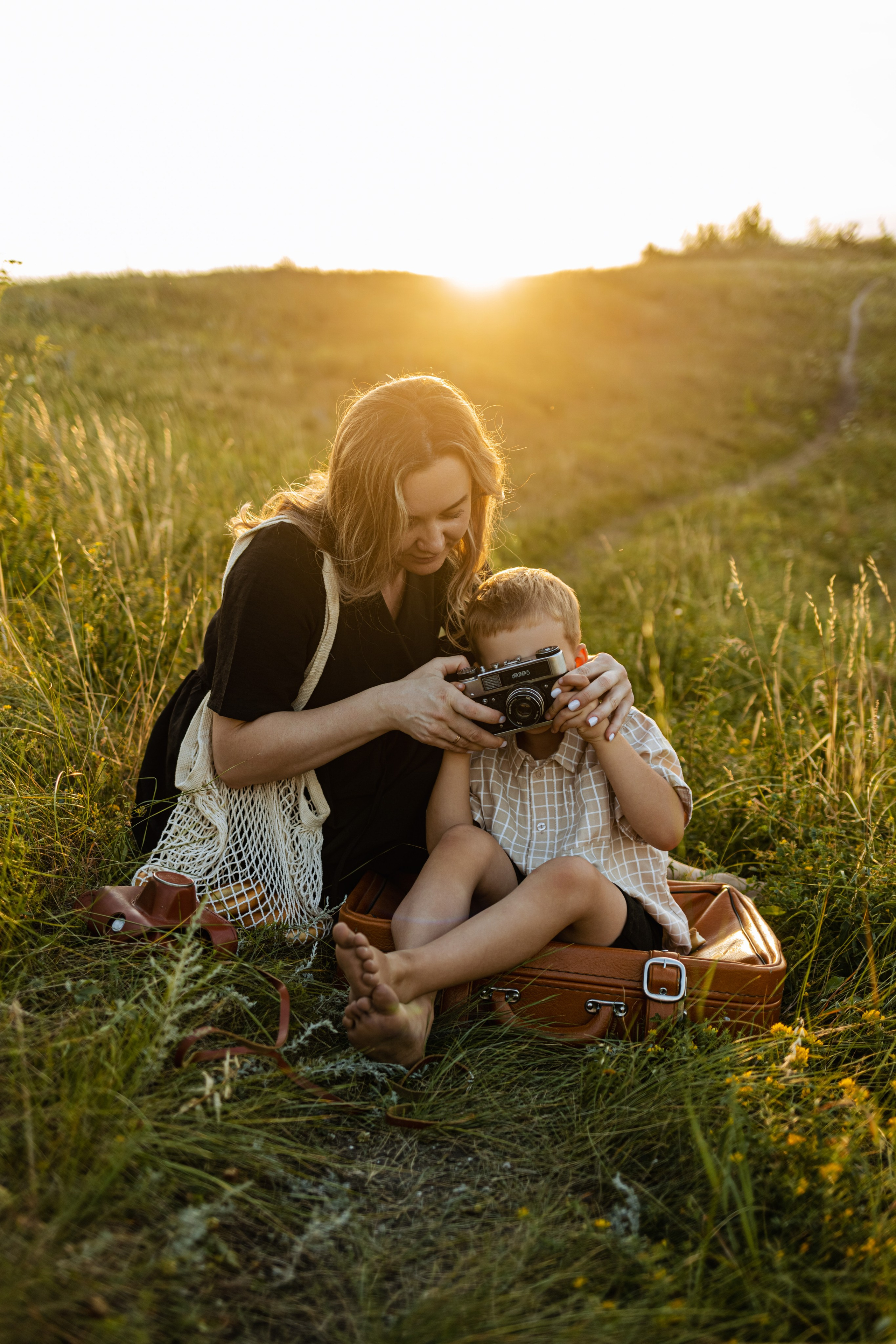 На природе. Фотограф Москва