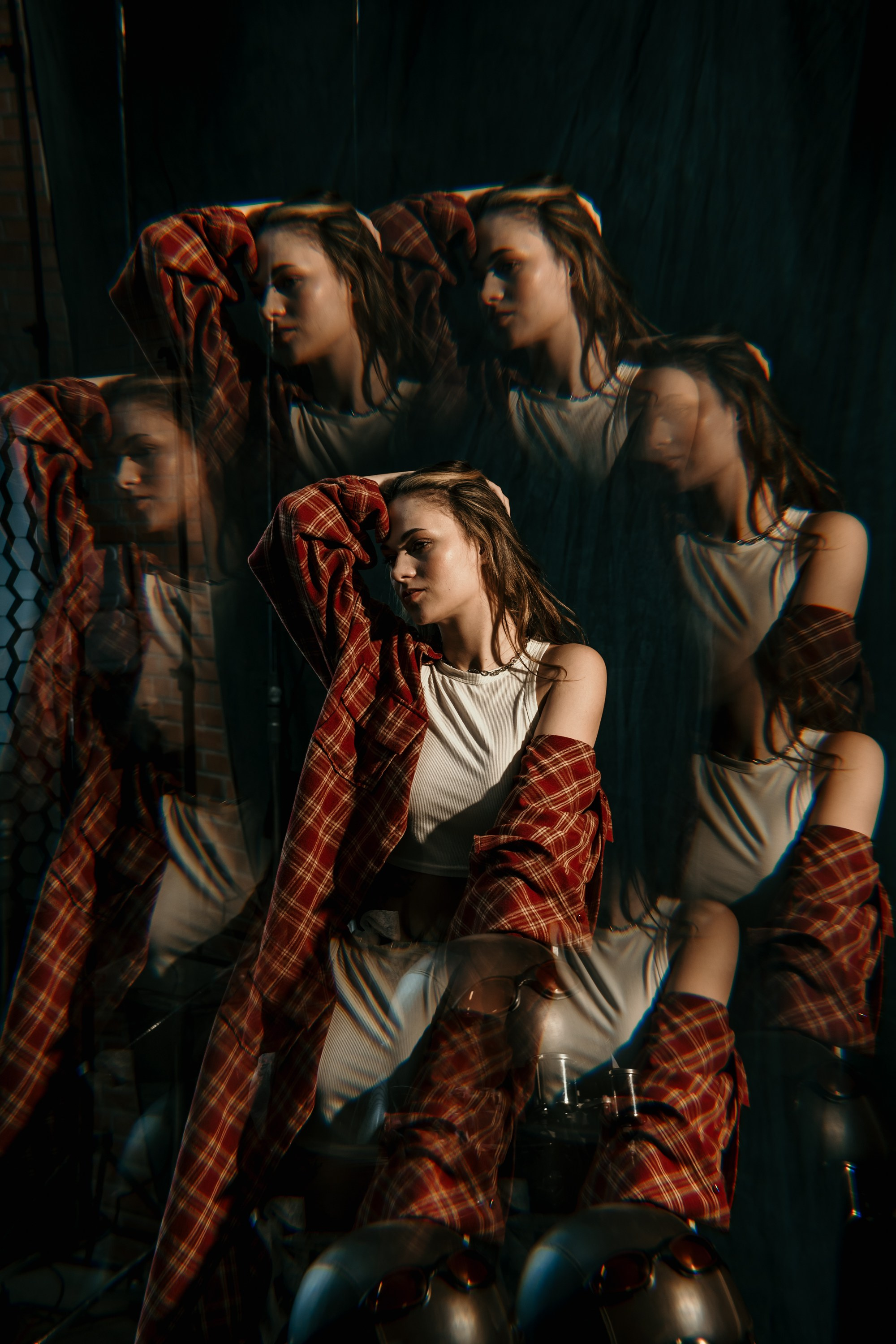 Фотосессия с мотоциклом в студии в Санкт-Петербурге. Свадебный, семейный, портретный, репортажный фотограф в Санкт-Петербурге