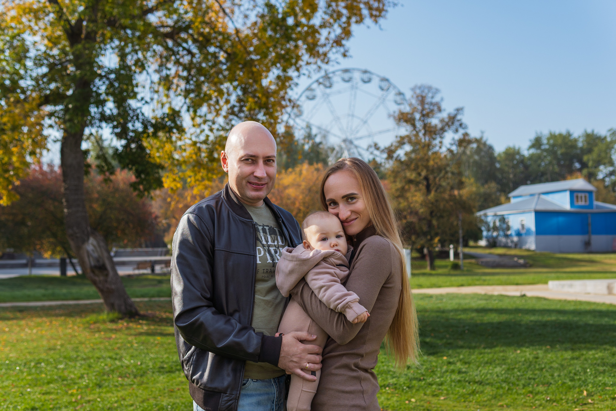 Ольга с семьёй. Портретный, репортажный и свадебный фотограф в Екатеринбурге Денис Южаков