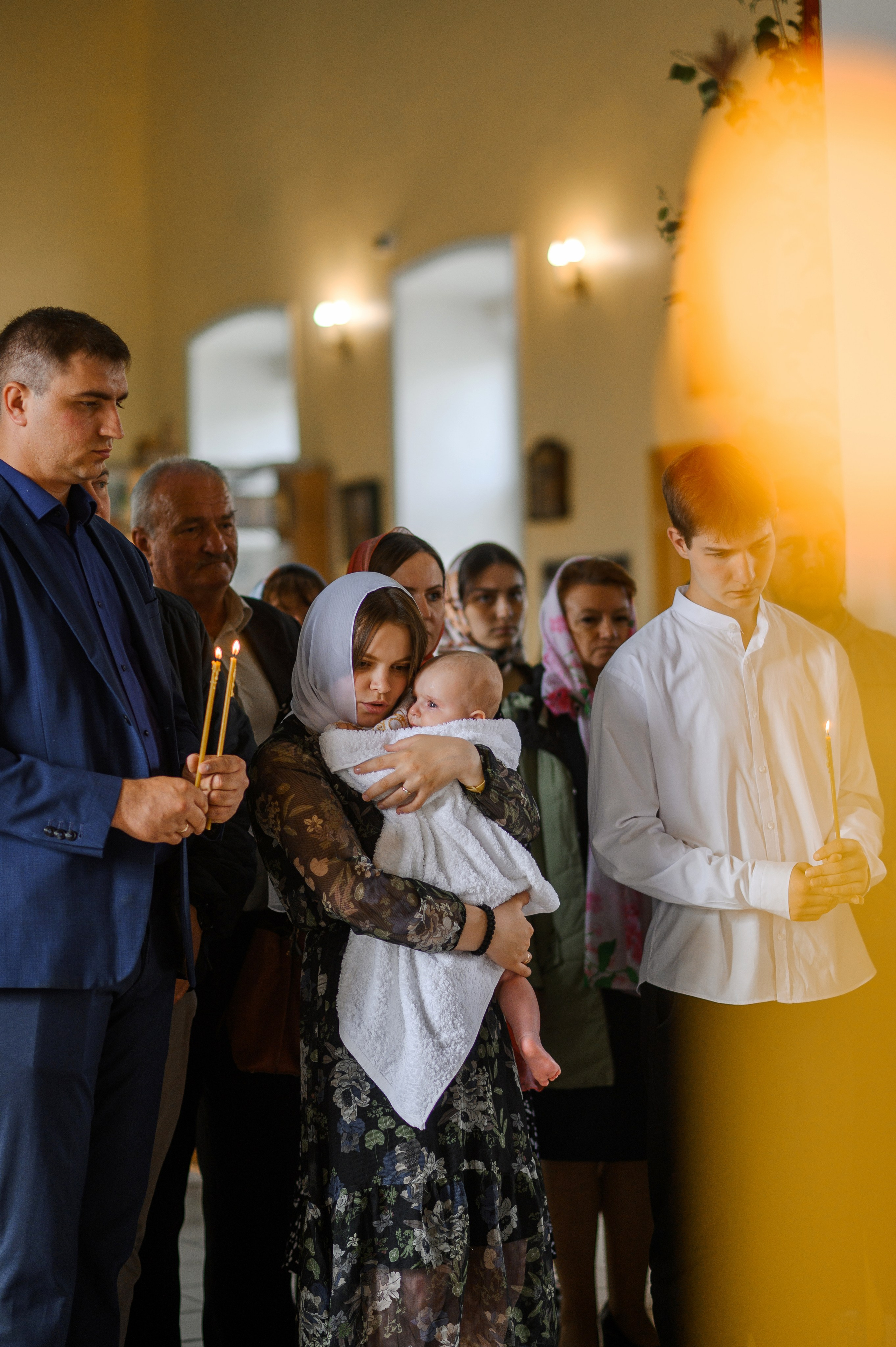 Крещение Леры. Храм святителя Николая Чудотворца (Терновка). Свадебный и семейный Фотограф в Пензе Татьяна Лапоногова
