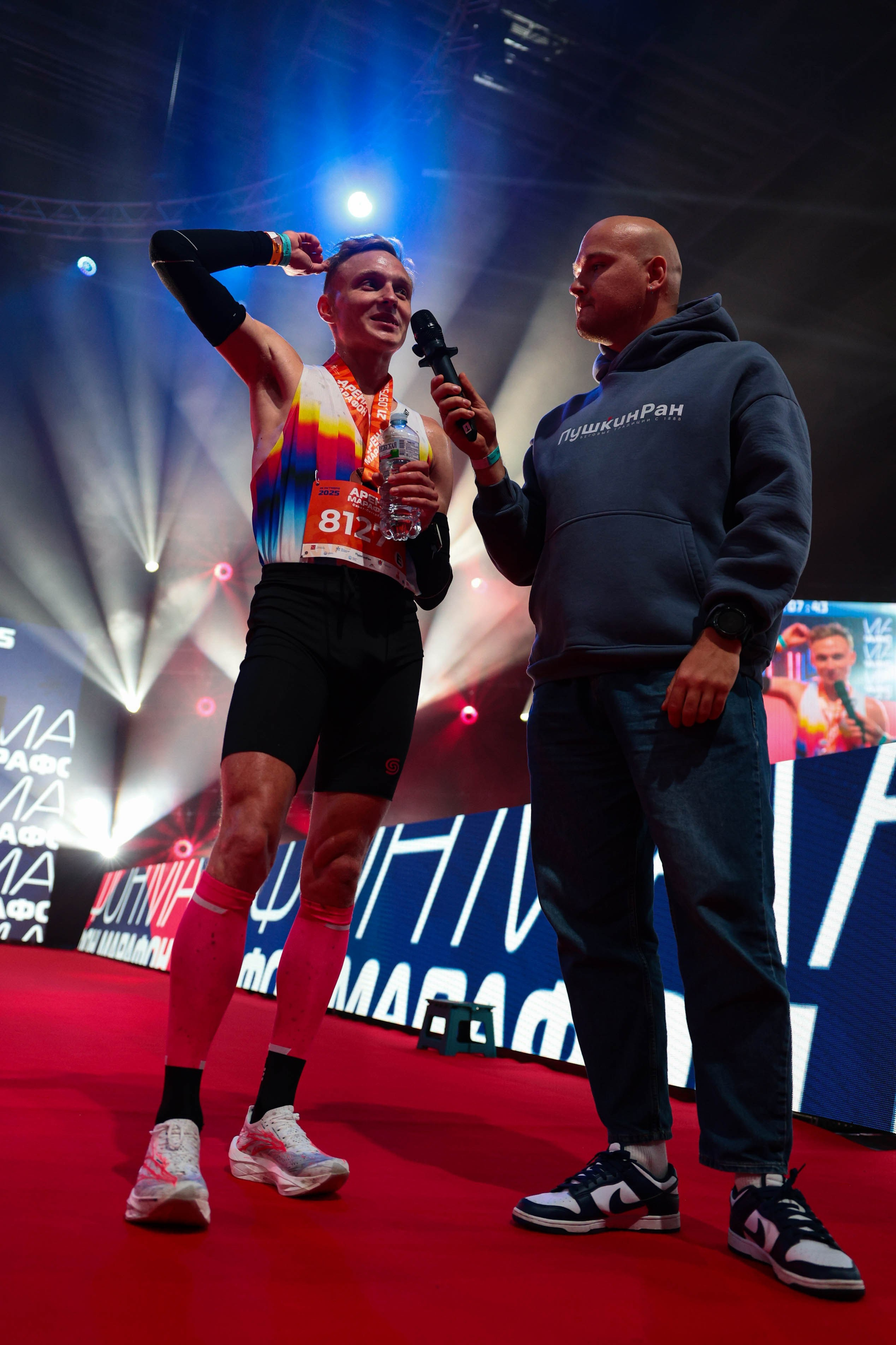 Арена марафон 2025. Спортивный фотограф в Санкт-Петербурге Илья Vacool