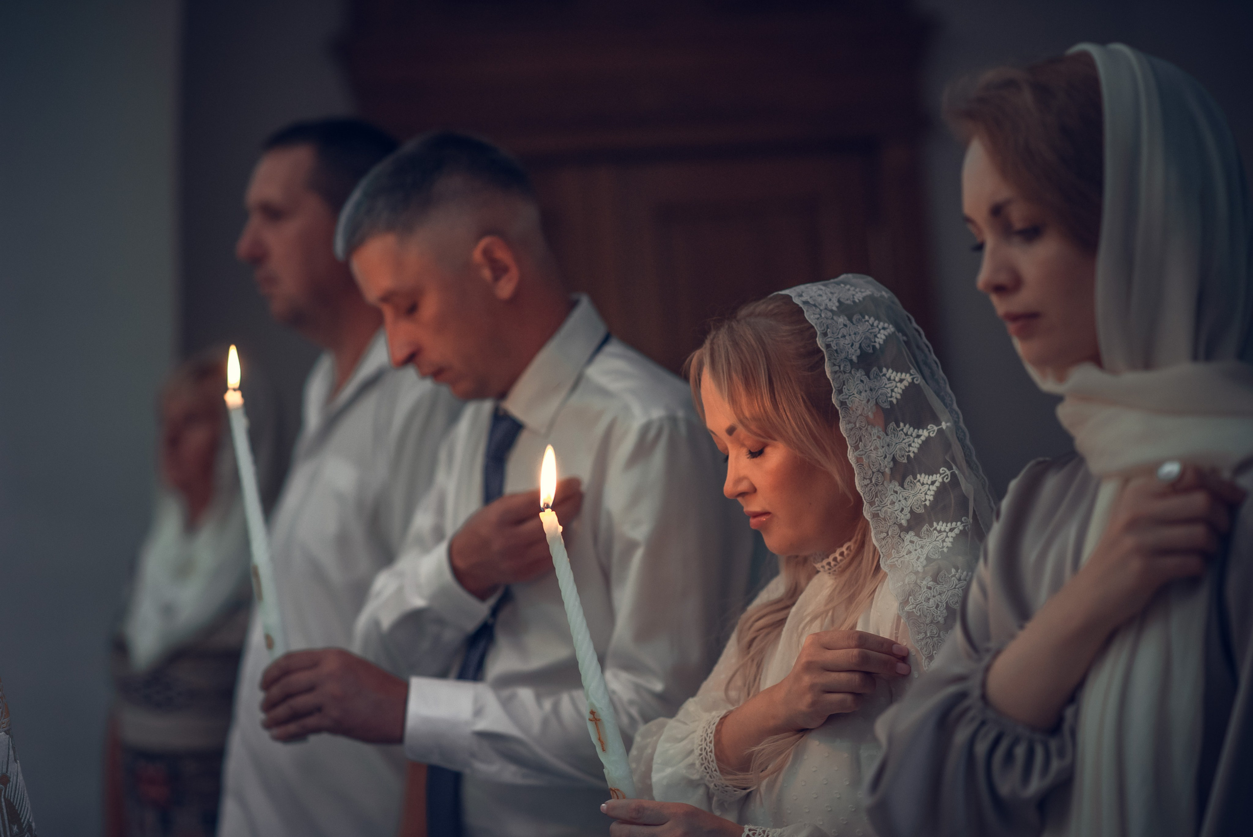 Лесной Городок. Храм Рождества Иоанна Предтечи. Венчание Алексея и Инны. Фотограф Стеценко Наталия. Одинцово, Москва, Московская область