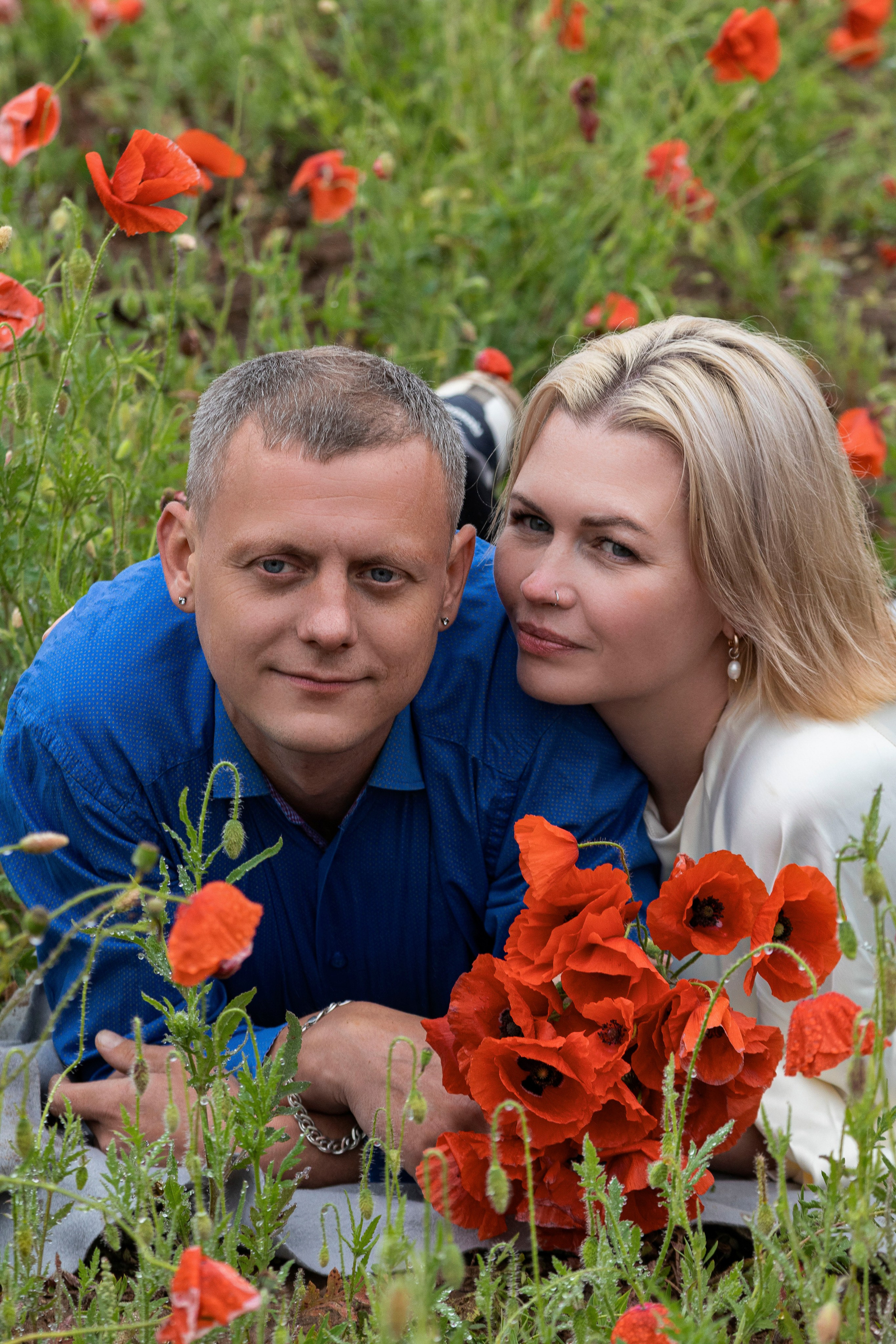 Семья в маках. Портретный фотограф в Санкт-Петербурге Савельева Ольга