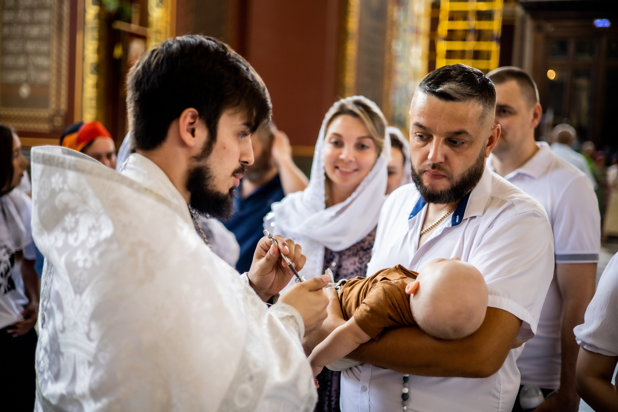Крещение Назара. Фотограф Надежда Лукьянова