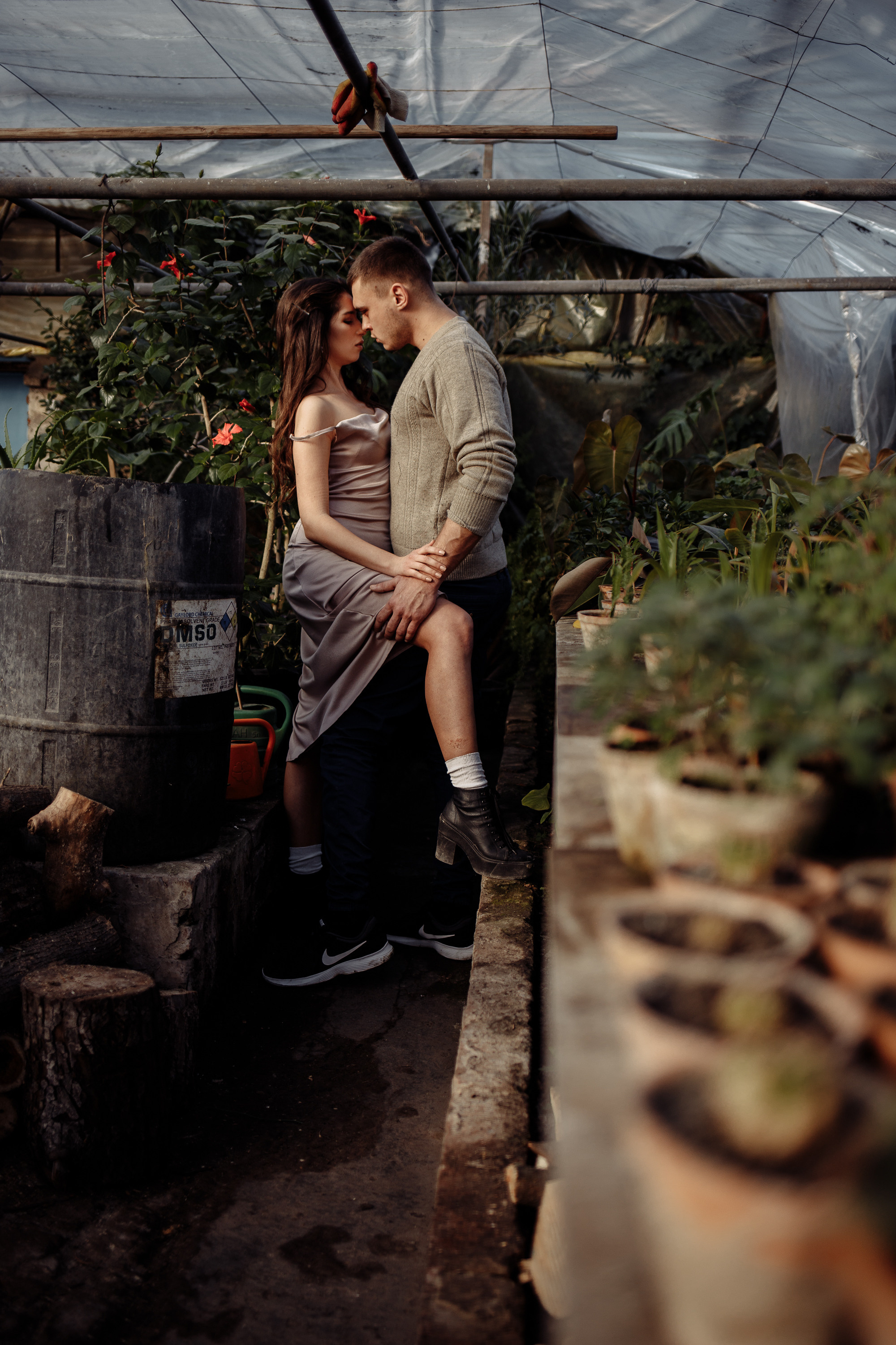 Мария+Антон (история в теплице). Свадебный и семейный Фотограф