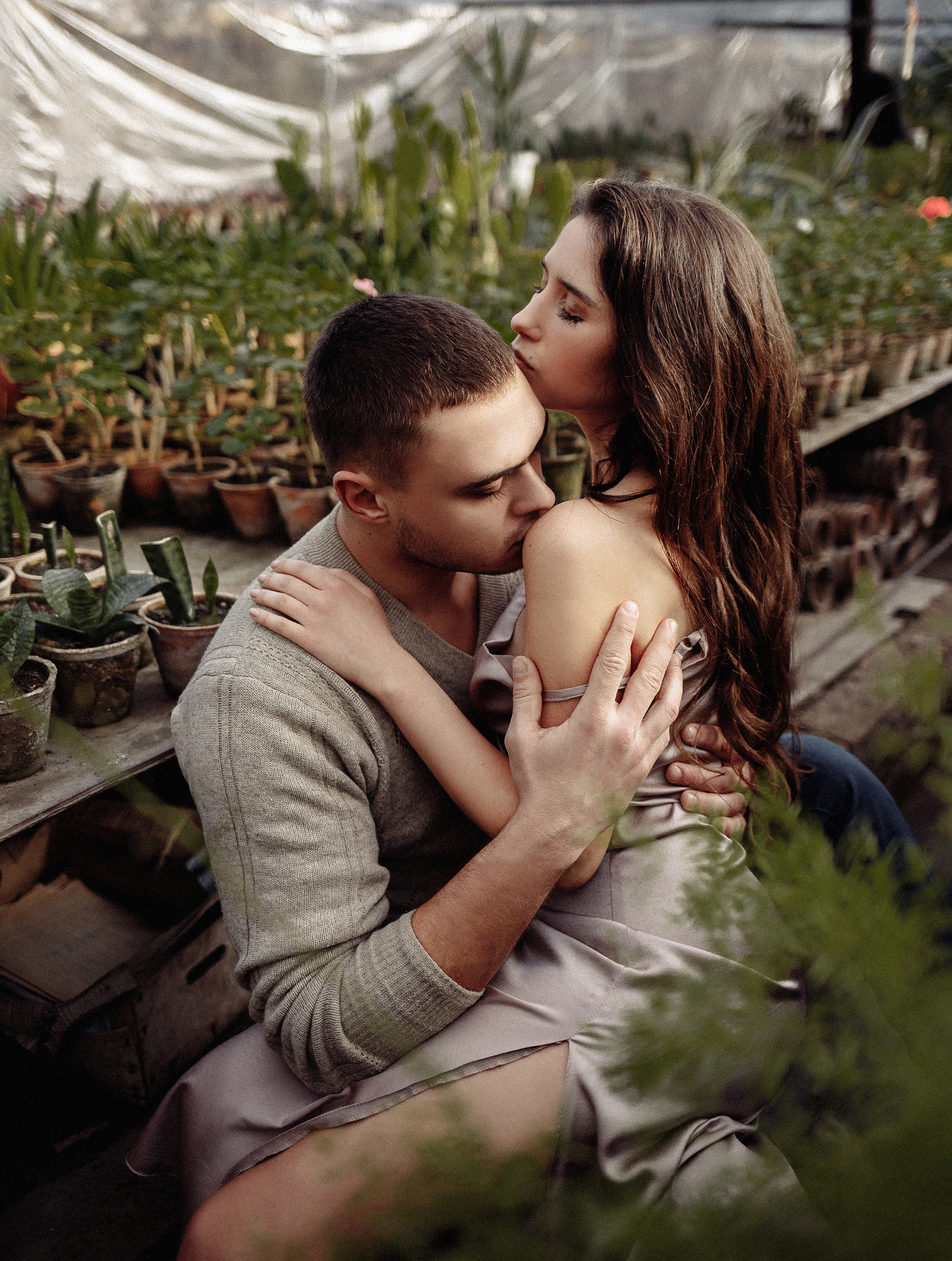 Мария+Антон (история в теплице). Свадебный и семейный Фотограф