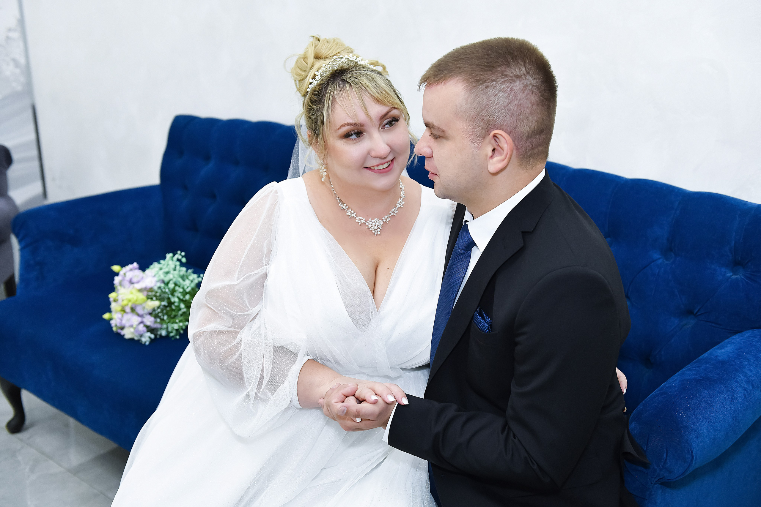 Анастасия и Максим. Регистрация и прогулка в усадьбе Архангельское. Свадебный и портретный фотограф в Москве Галина Борисова