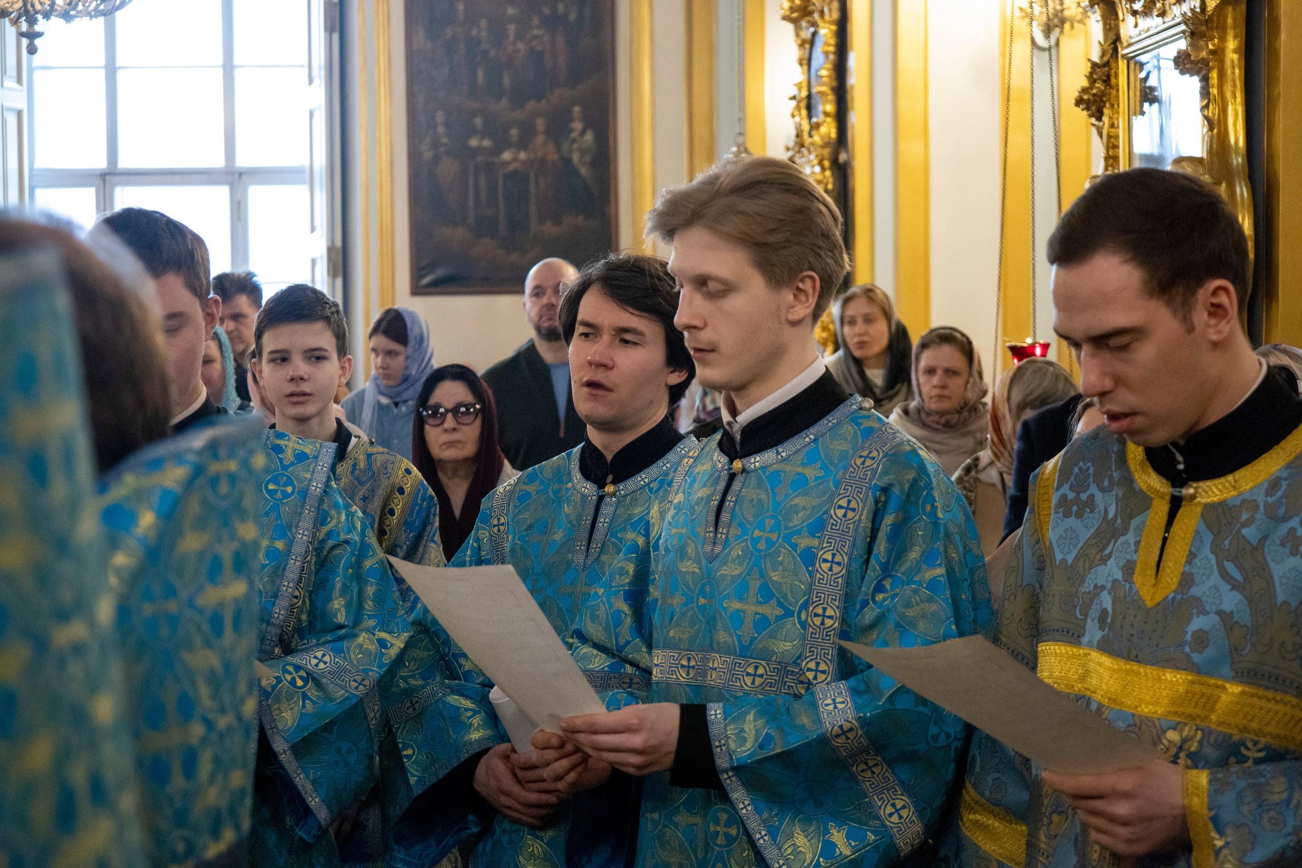 БЛАГОВЕЩЕНИЕ ПРЕСВЯТОЙ БОГОРОДИЦЫ. НИКОЛО-БОГОЯВЛЕНСКИЙ МОРСКОЙ СОБОР