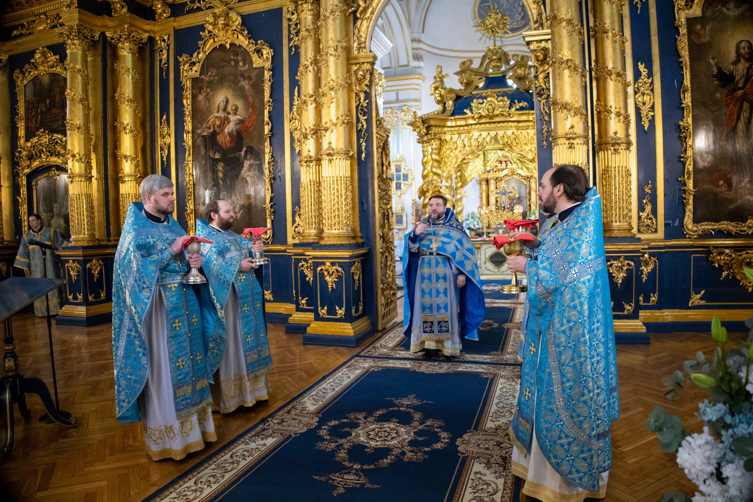 БЛАГОВЕЩЕНИЕ ПРЕСВЯТОЙ БОГОРОДИЦЫ. НИКОЛО-БОГОЯВЛЕНСКИЙ МОРСКОЙ СОБОР
