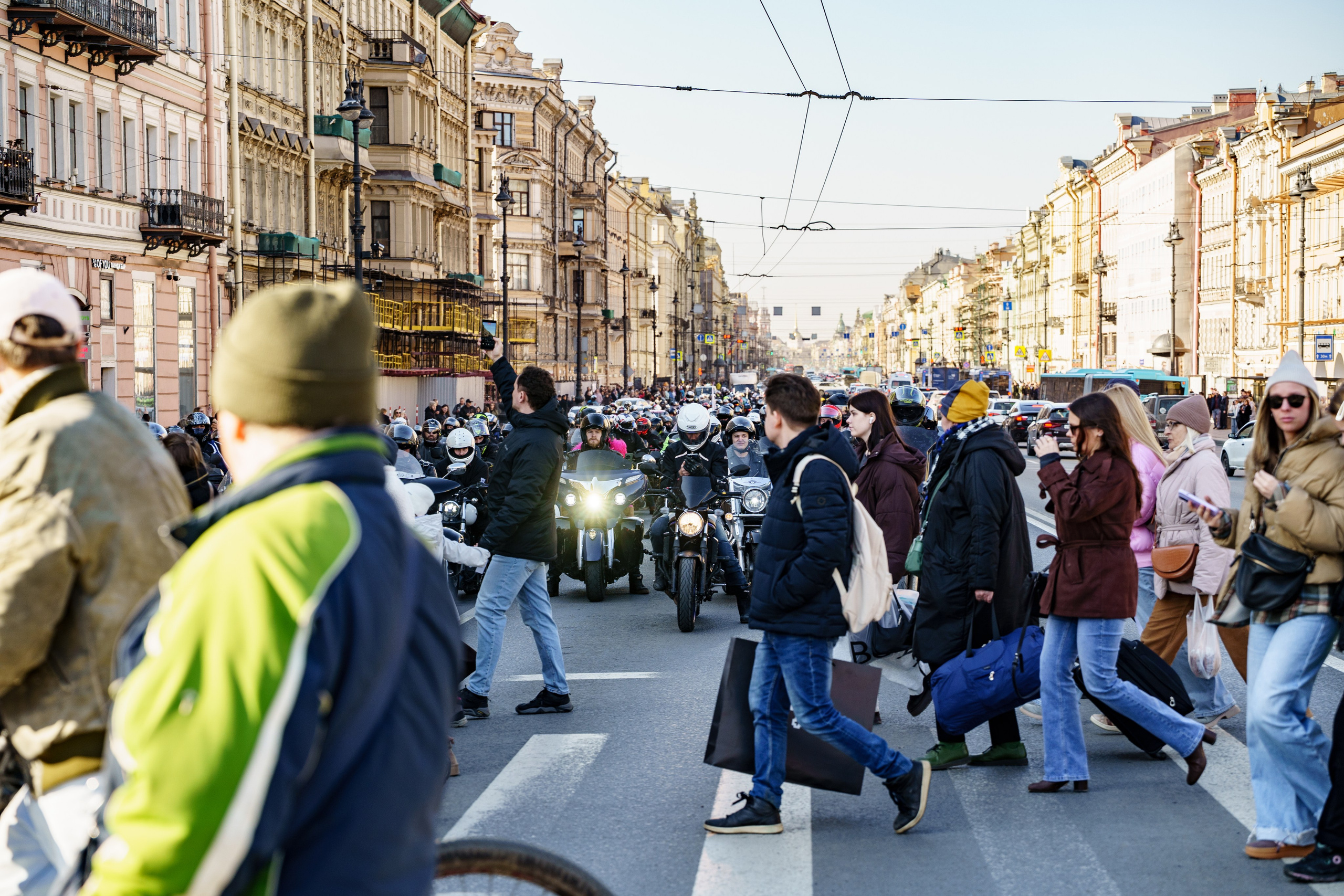 Прохват мотоклуба Norman Riders ч.1. Концертный и репортажный фотограф в Санкт-Петербурге Слава Пахомов