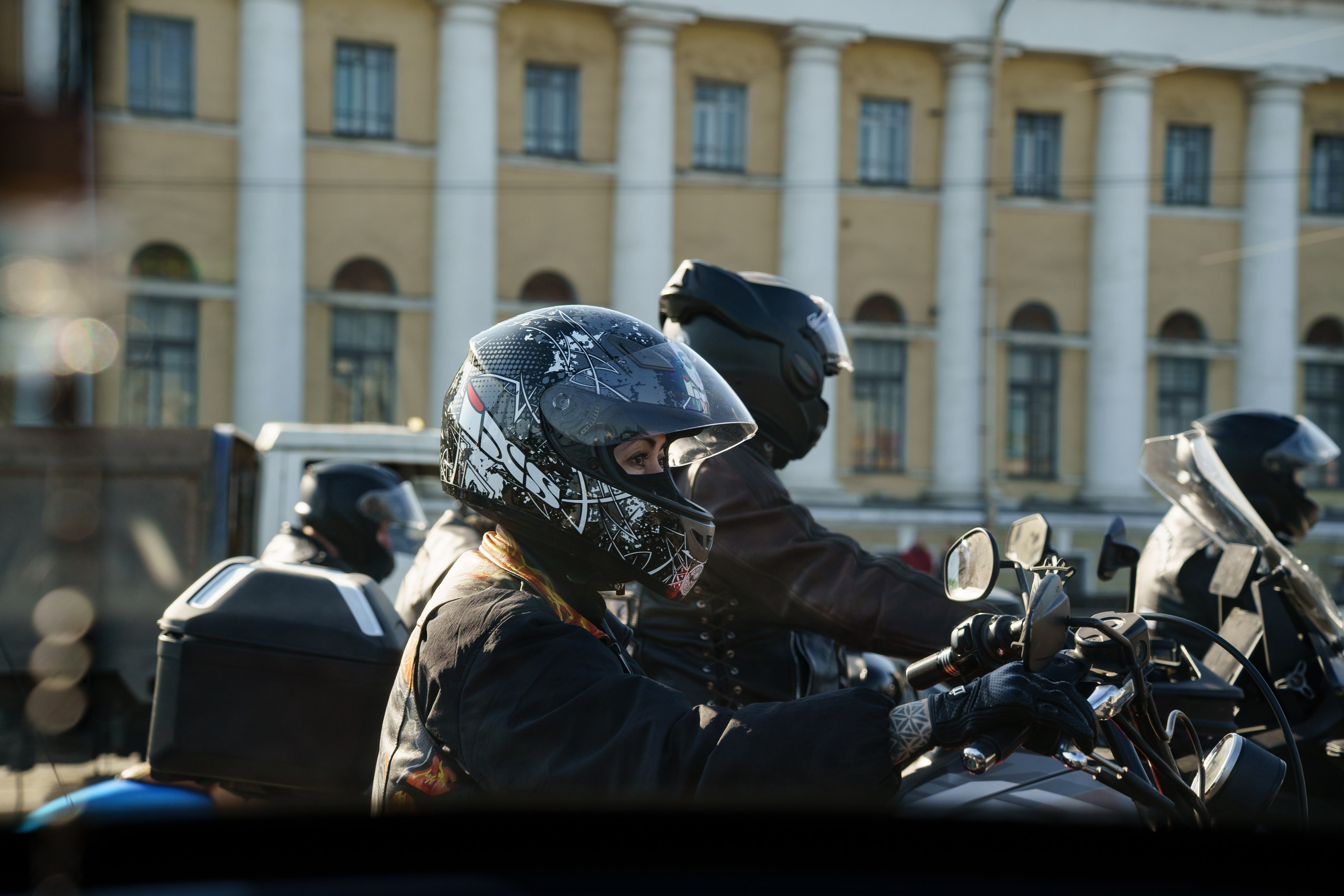 Прохват мотоклуба Norman Riders ч.1. Концертный и репортажный фотограф в Санкт-Петербурге Слава Пахомов