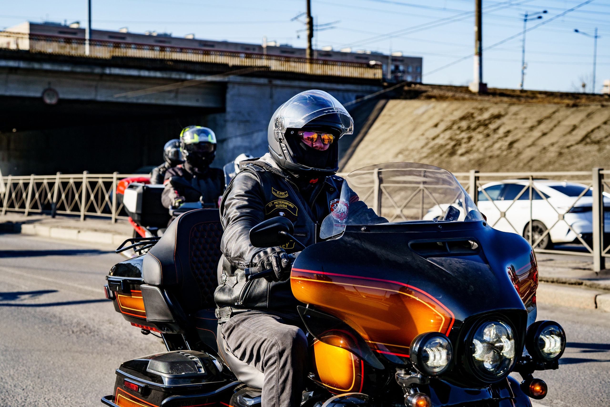 Прохват мотоклуба Norman Riders ч.1. Концертный и репортажный фотограф в Санкт-Петербурге Слава Пахомов