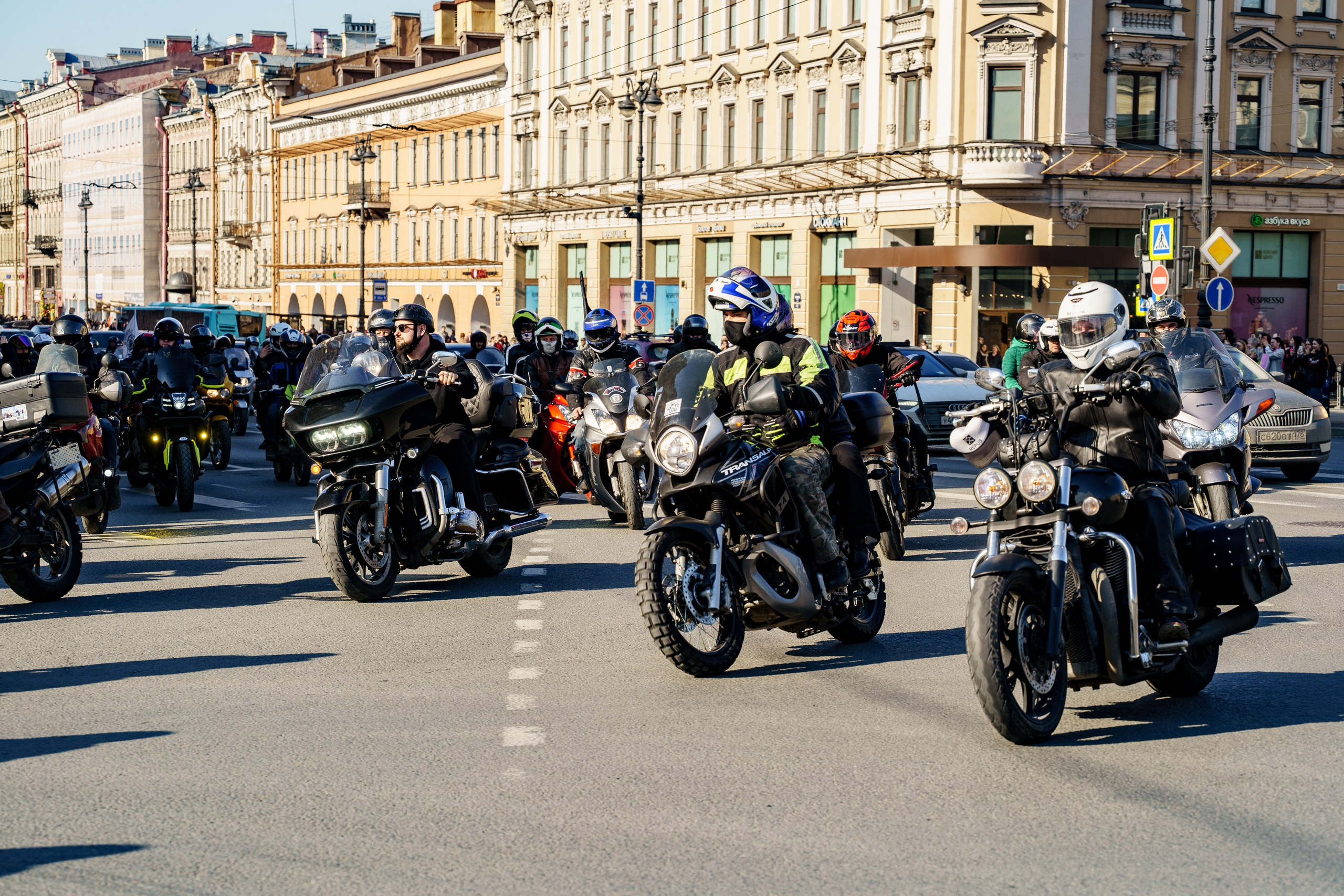Прохват мотоклуба Norman Riders ч.1. Концертный и репортажный фотограф в Санкт-Петербурге Слава Пахомов
