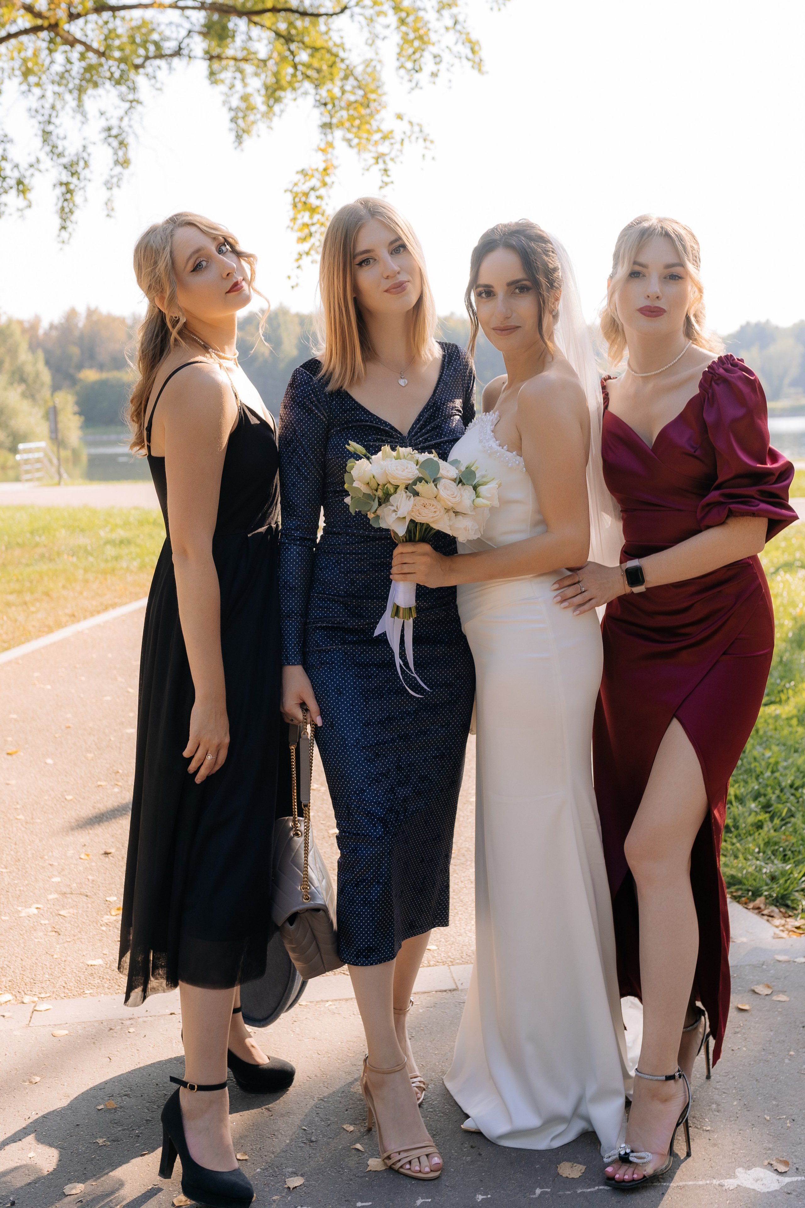 Свадебная фотосессия в Москве, парк Кусково. Свадебный фотограф в Москве Анна Полушина