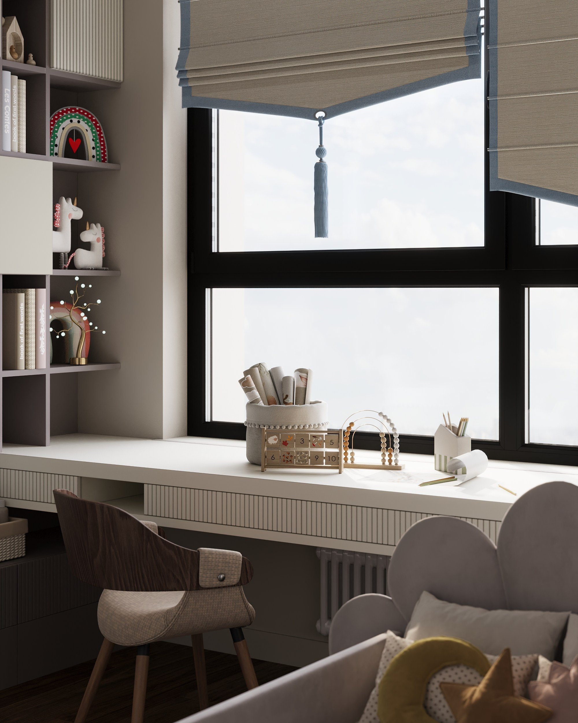 4-х комнатная квартира в Москве. Интерьерный 3Д Визуализатор Маргарита Оберемко