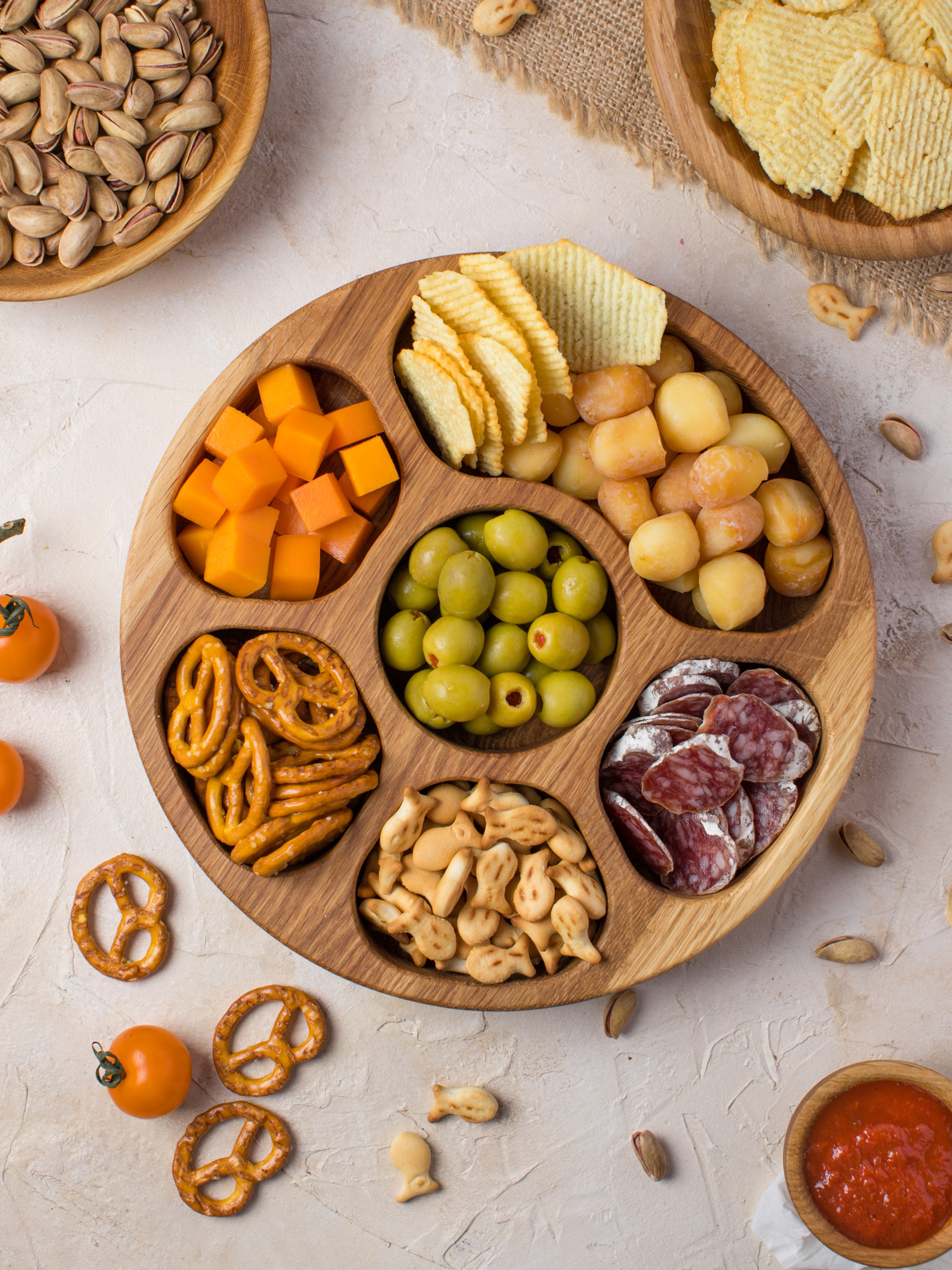 Деревянные менажницы и столики. Фуд фотограф. Съемка еды в Москве