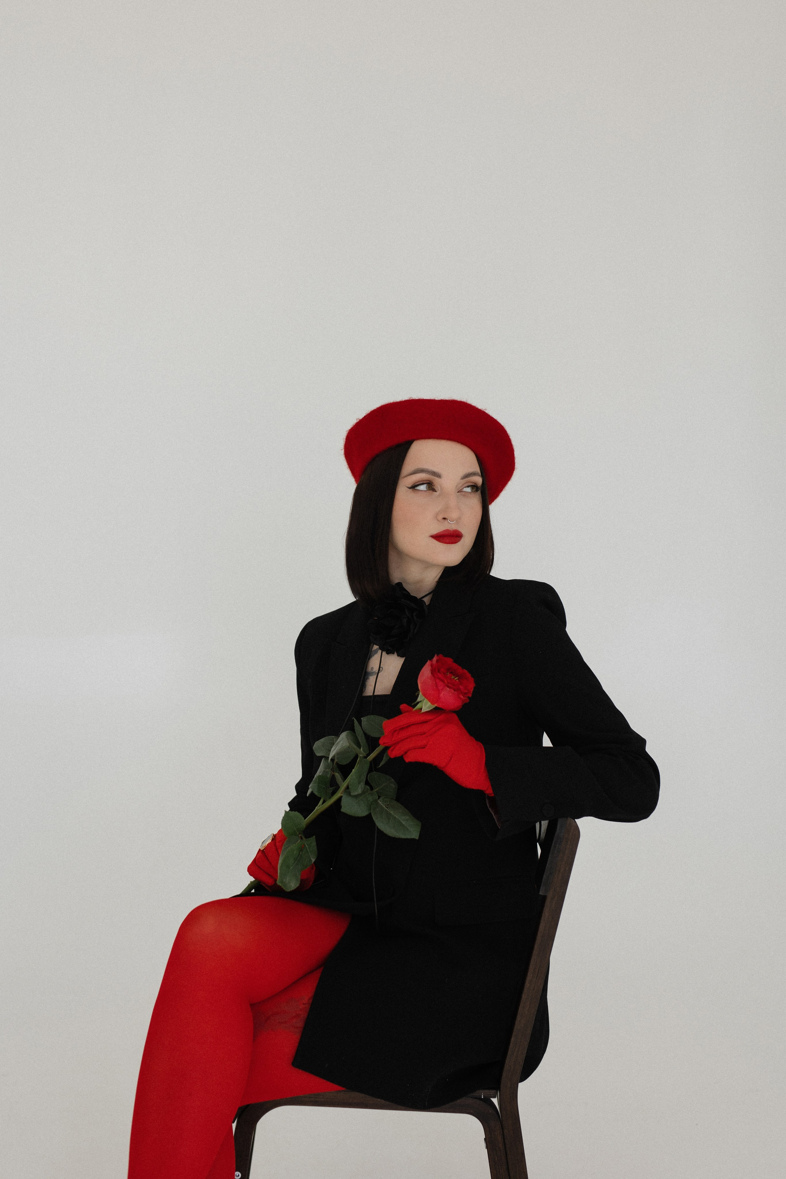 Lady in red. Фотограф Романова Анна