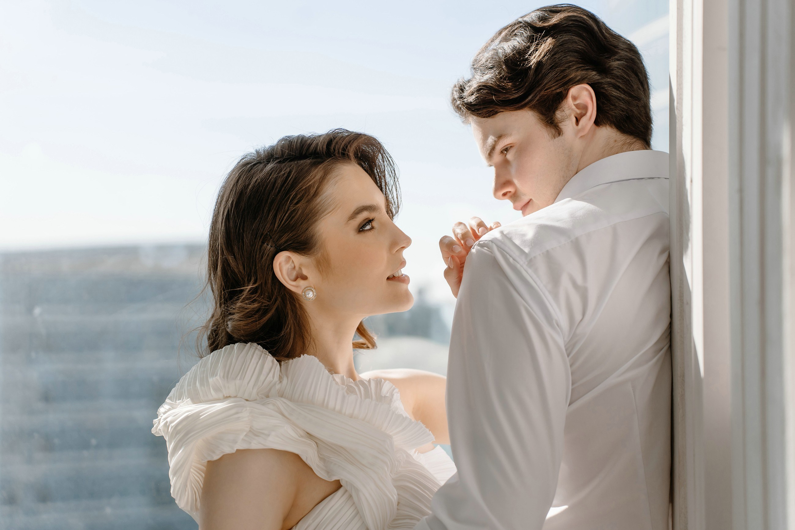 Утро невесты в отеле Москва-Сити. Свадебный и семейный фотограф в Москве Светлана Зоткина