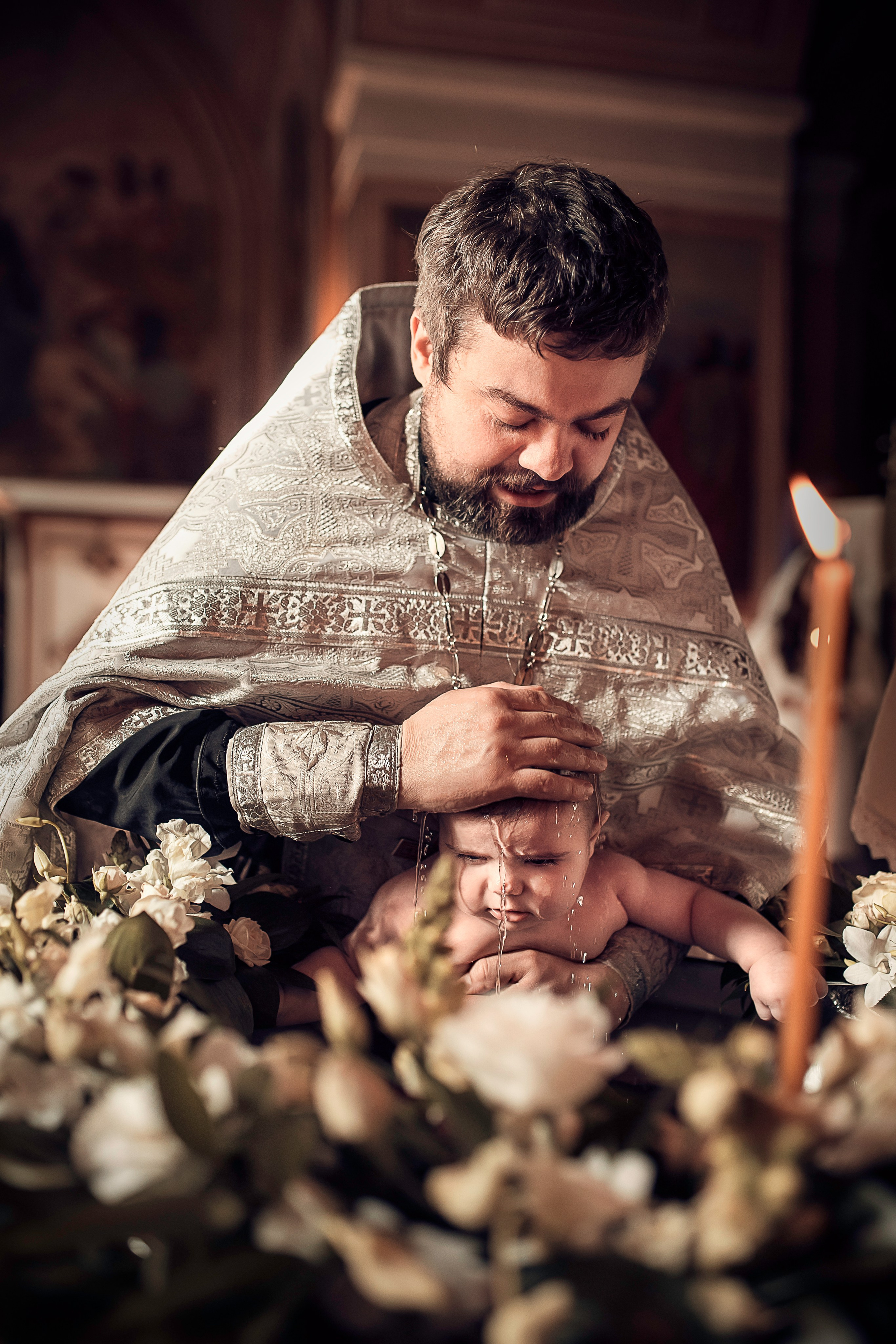 Таинство крещения в Москве