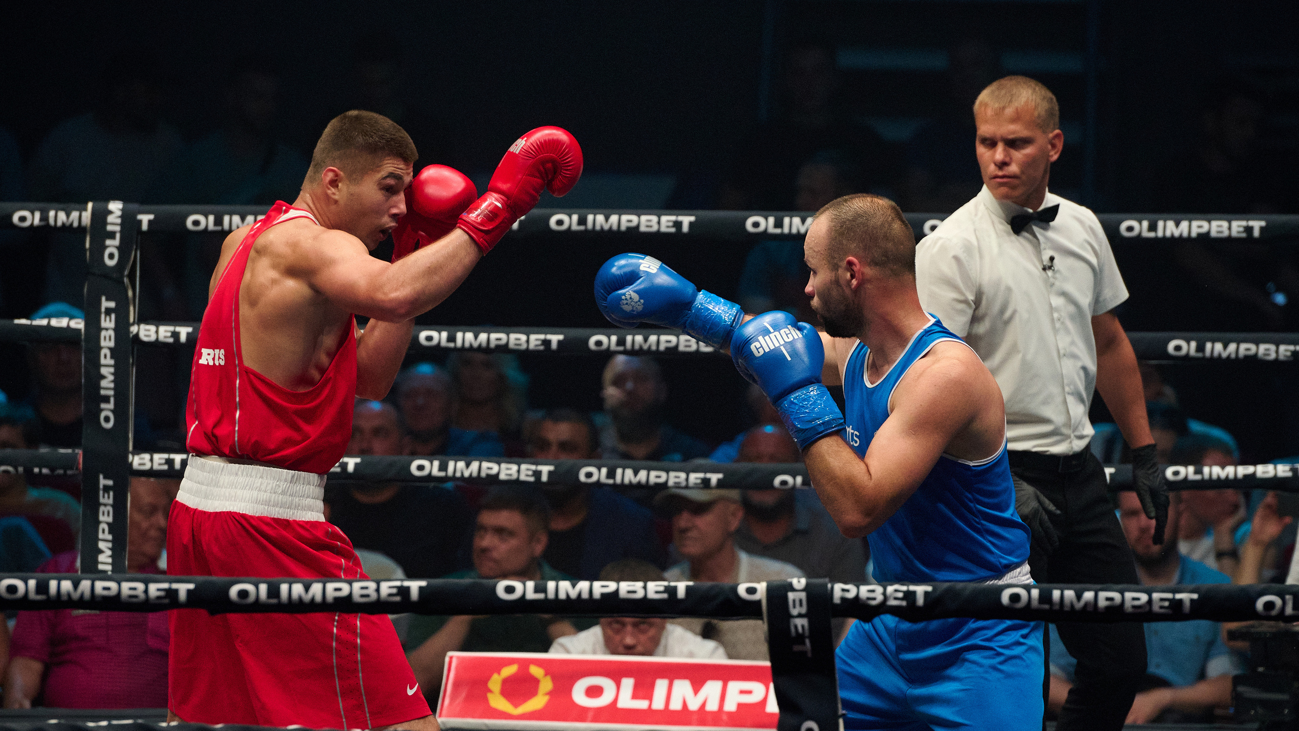 Бокс на Волге. Сборная России vs Сербии