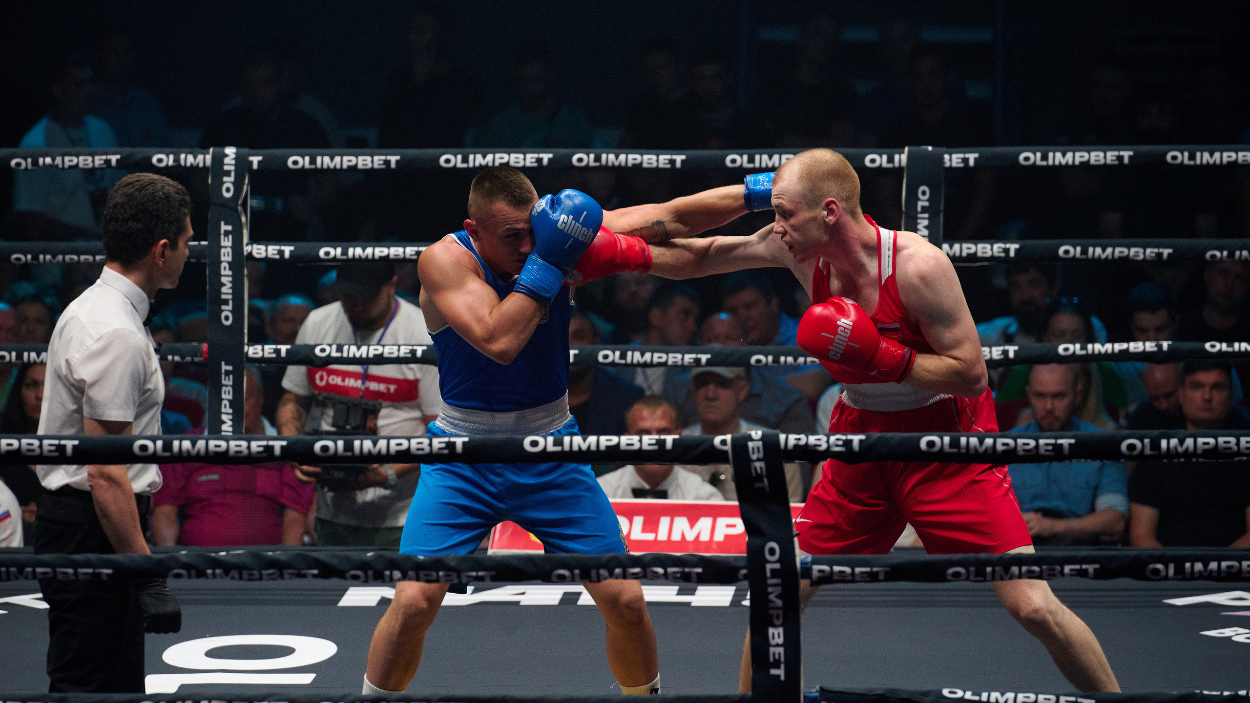 поединок боксеров. Сборная России vs Сербии