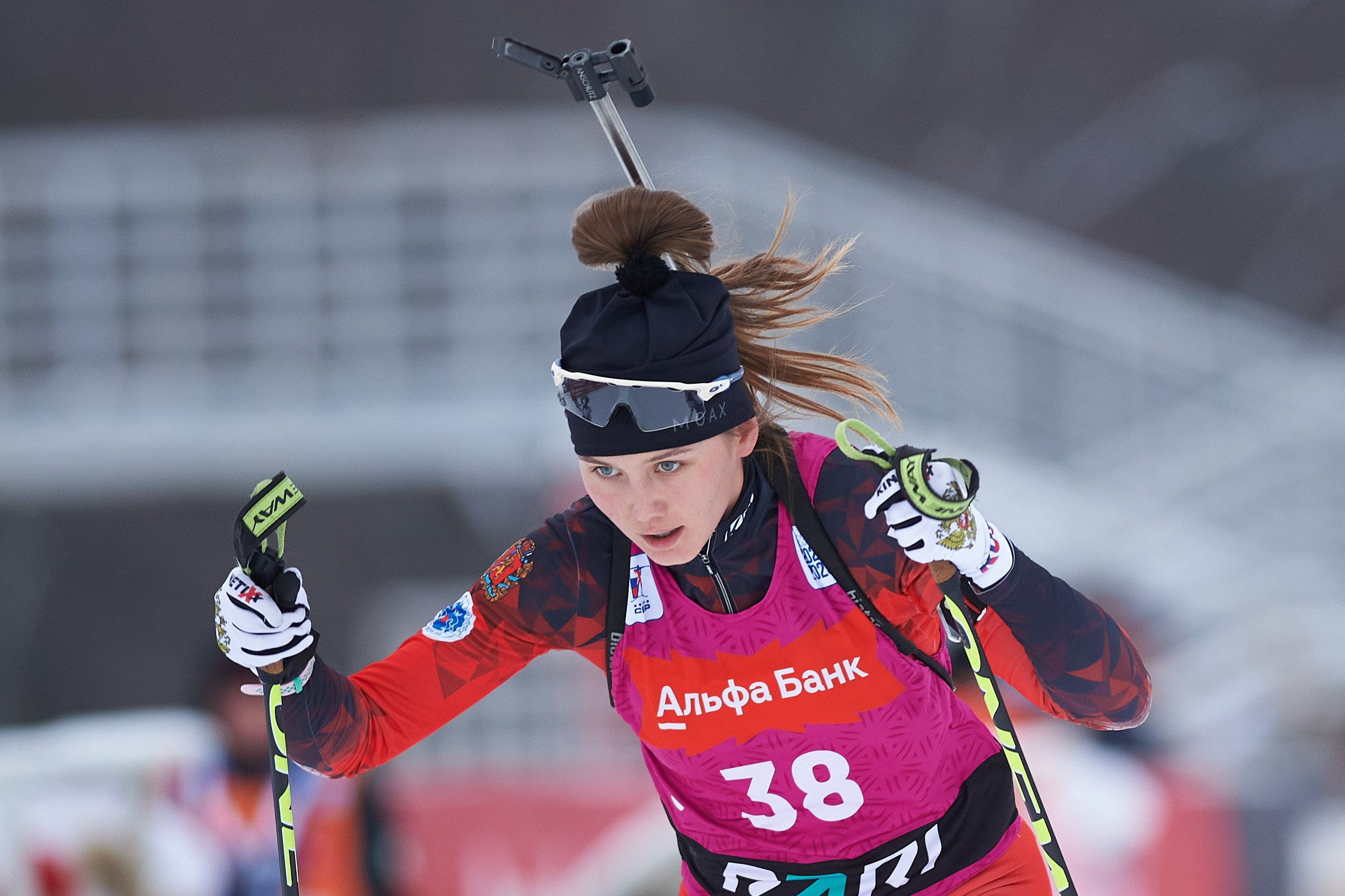 Биатлон. Чемпионат России — 2024/2025, 3-й этап, Ижевск. Ижевская винтовка. Спортивный репортажный фотограф в Ижевске Сергей Мерзляков