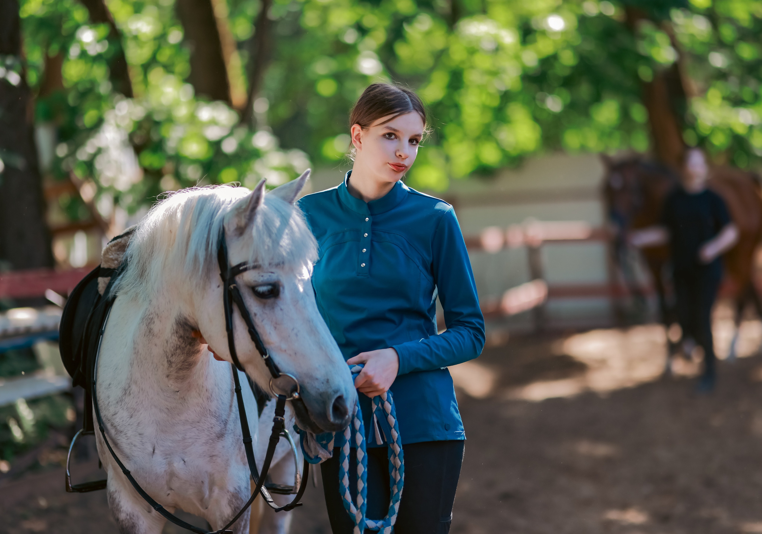 Корпоратив на конюшне. Фотограф репортажей и стритфотосессий в Москве Людмила Смирнова
