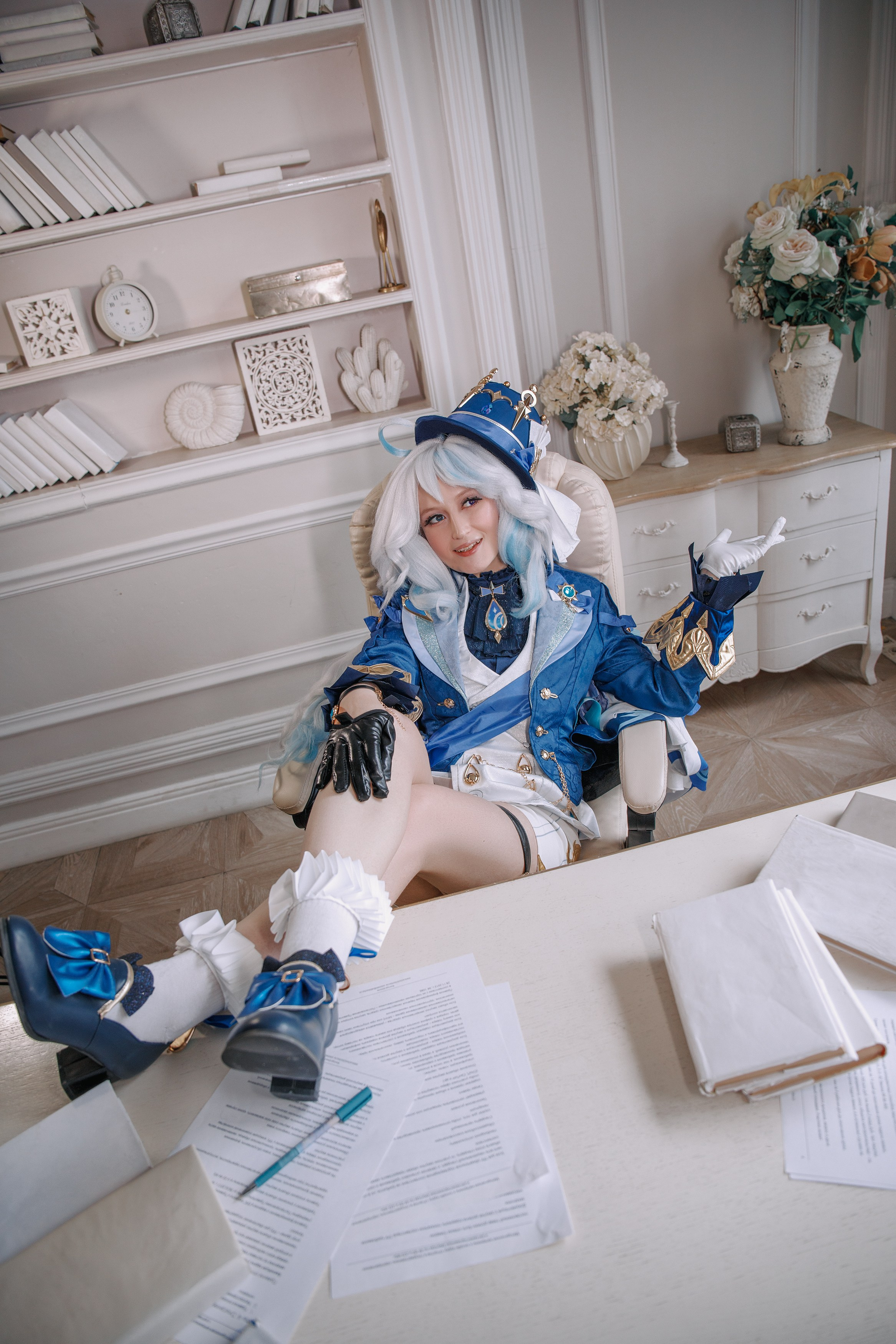 GENSHIN IMPACT: Neuvillette & Furina. Polaroud love