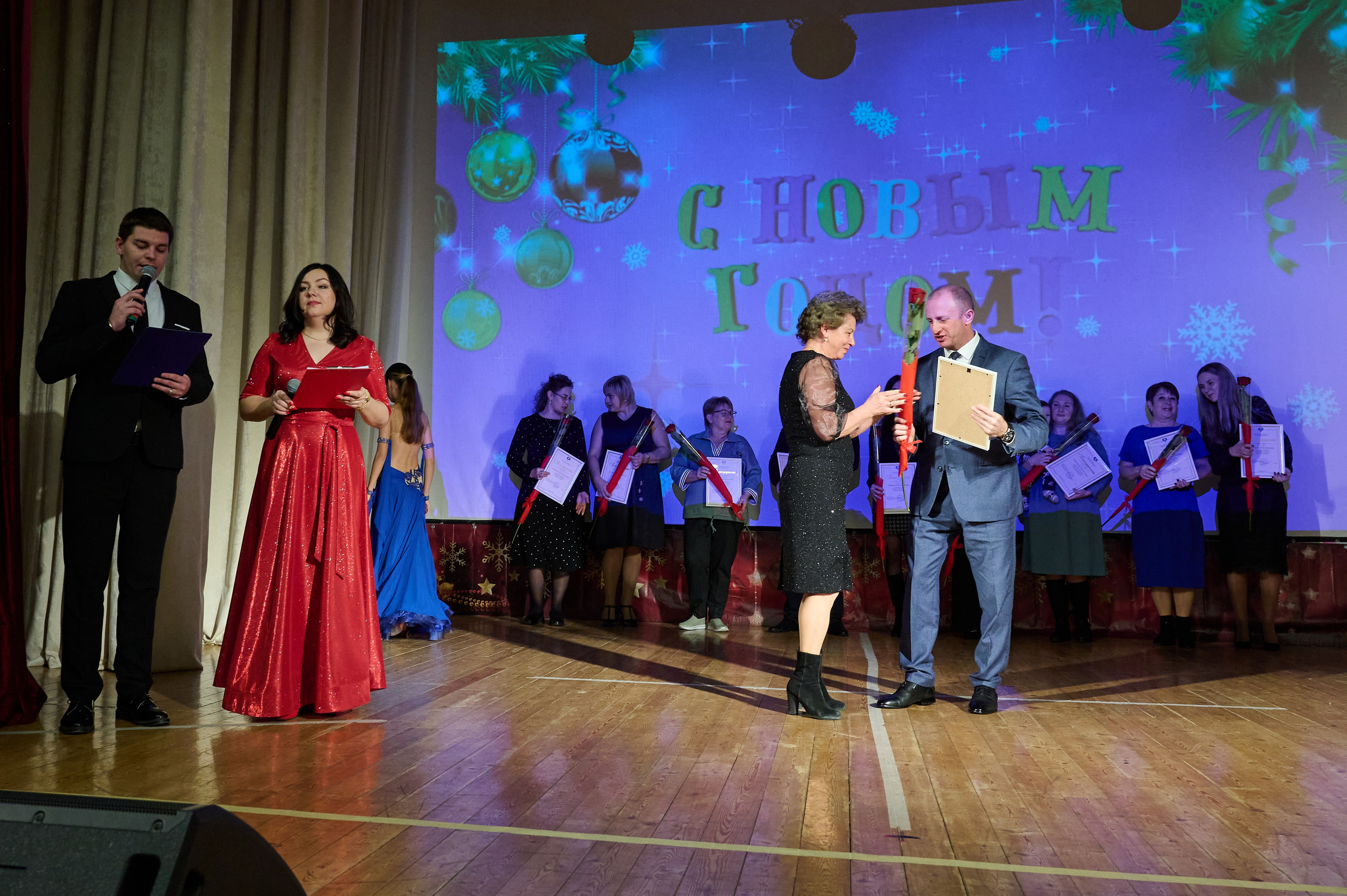 Новогодний концерт. Жизнь курорта Кабардинка в фотографиях