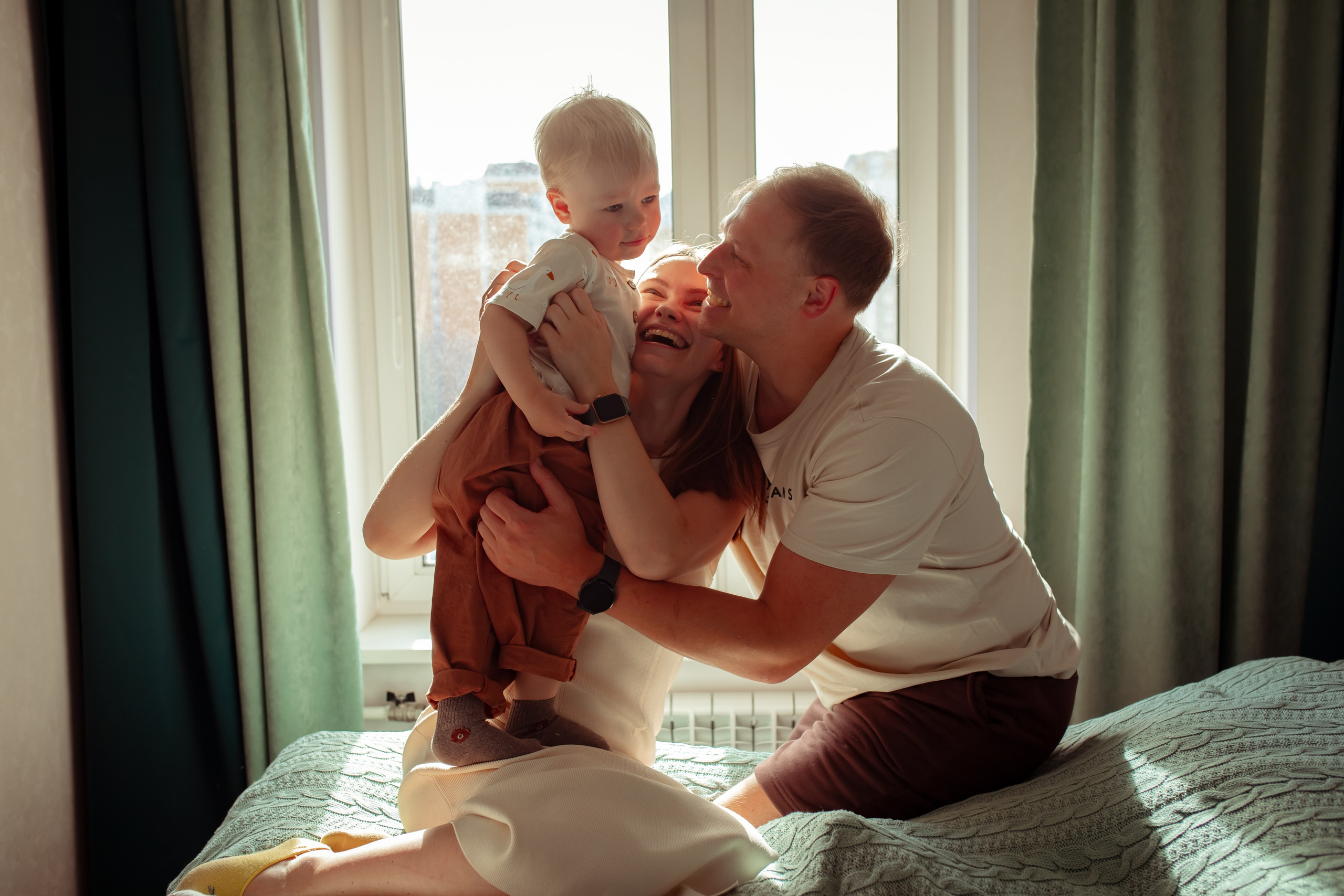 День рождение Арсения+домашняя съемка. Семейный и детский фотограф в Москве Дорогова Екатерина